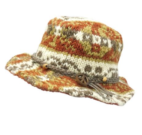 Other Hemp Heritage Nepal Wool Hat Size ONE SIZE - 4 Thumbnail