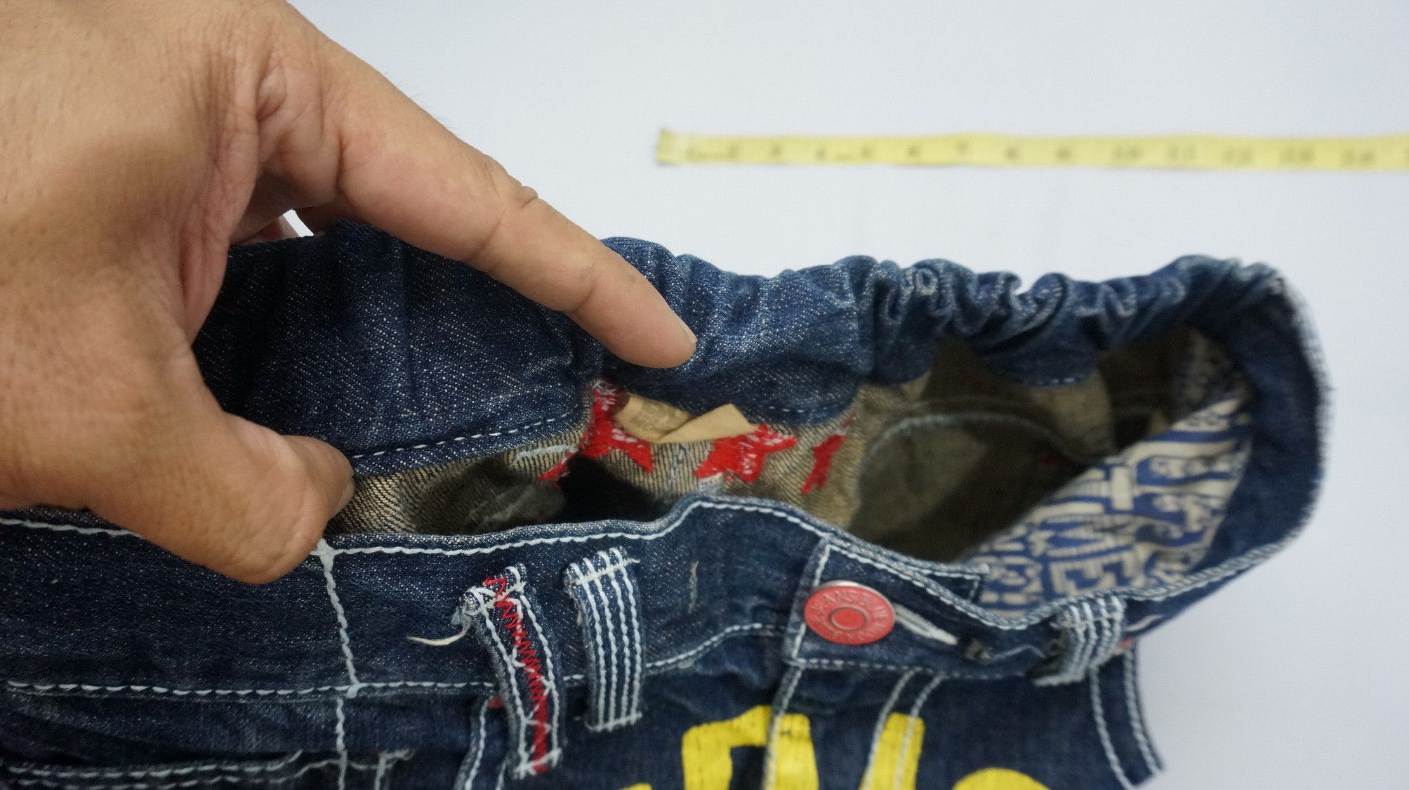 Japanese Brand Blue Moon Vintage Department Printed Spellout Joggers Jeans Size US 30 / EU 46 - 12 Thumbnail