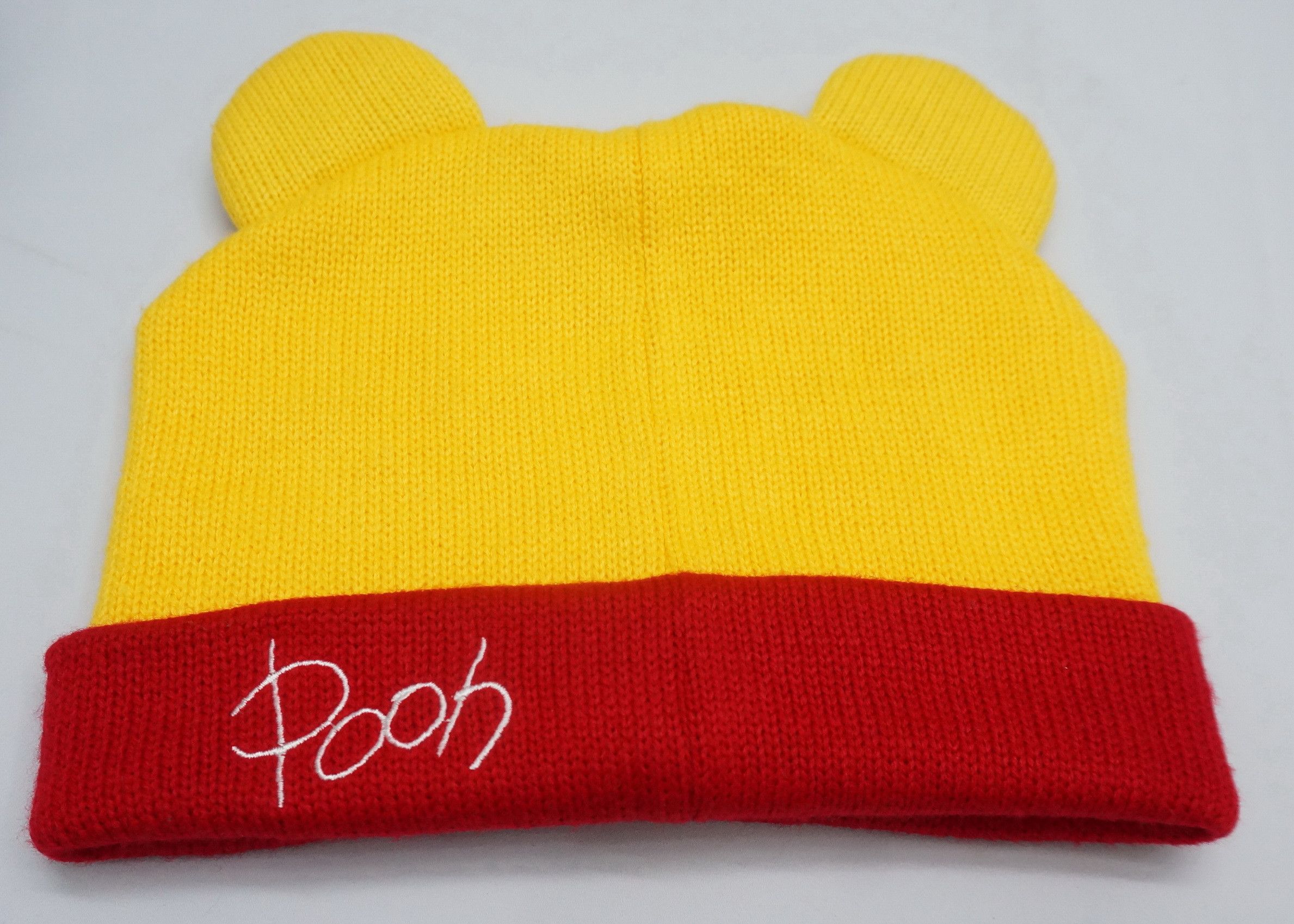 Disney Rare Vintage POOH Tokyo Disney Resort Ear Acrylic Beanie Size ONE SIZE - 9 Thumbnail