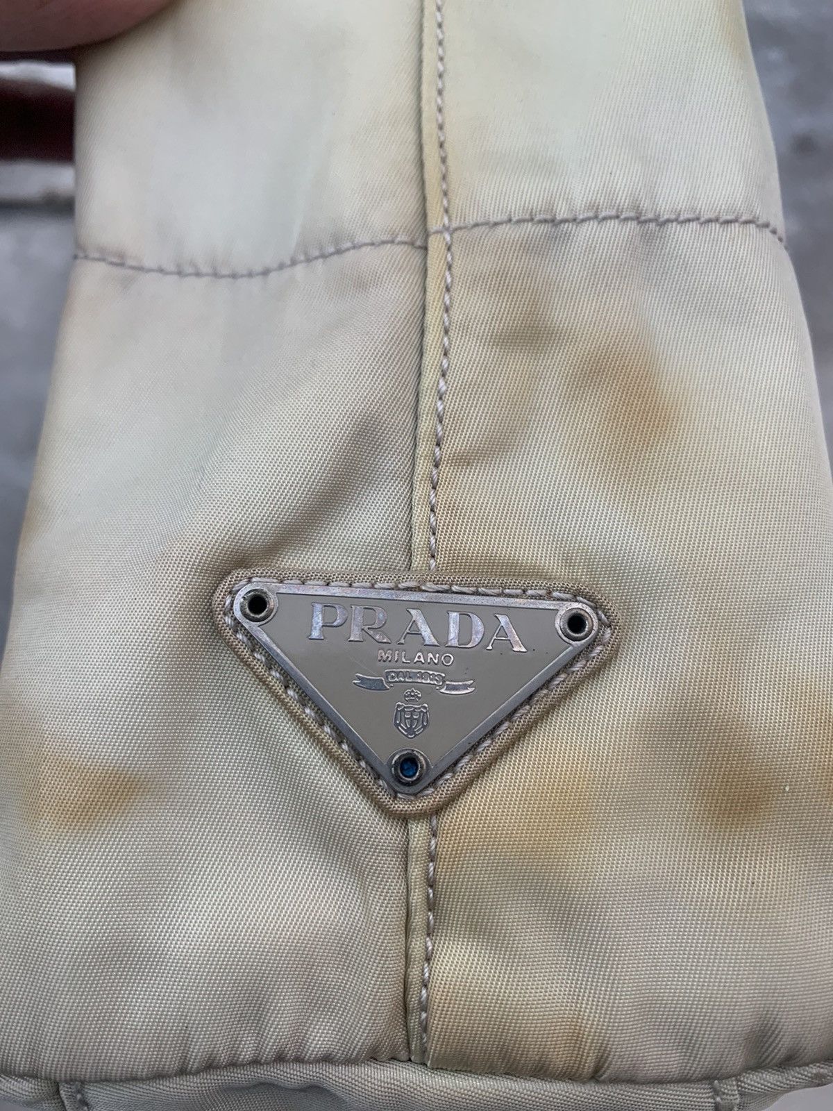 Prada Vintage Prada Milano Tote Bag Size ONE SIZE - 7 Thumbnail
