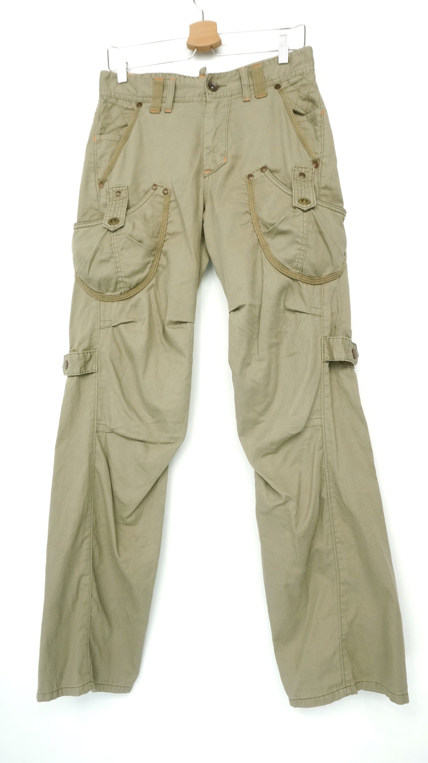 image of Edwin Tactical Multipocket Cargo Pants Adjustable Knee in Dusty Olive, Men's (Size 28)