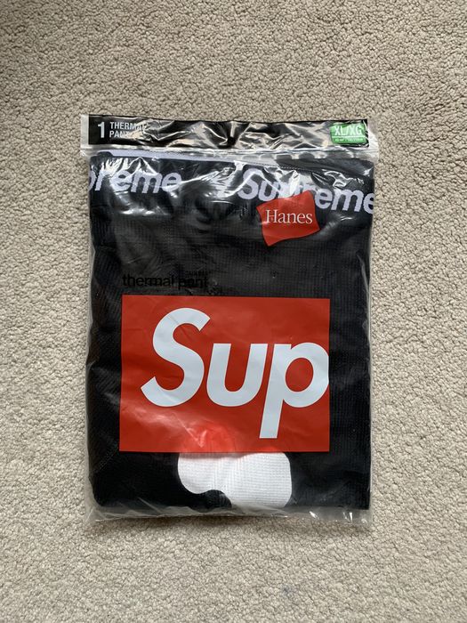 Supreme Supreme/Hanes Bones Thermal Pant XL | Grailed