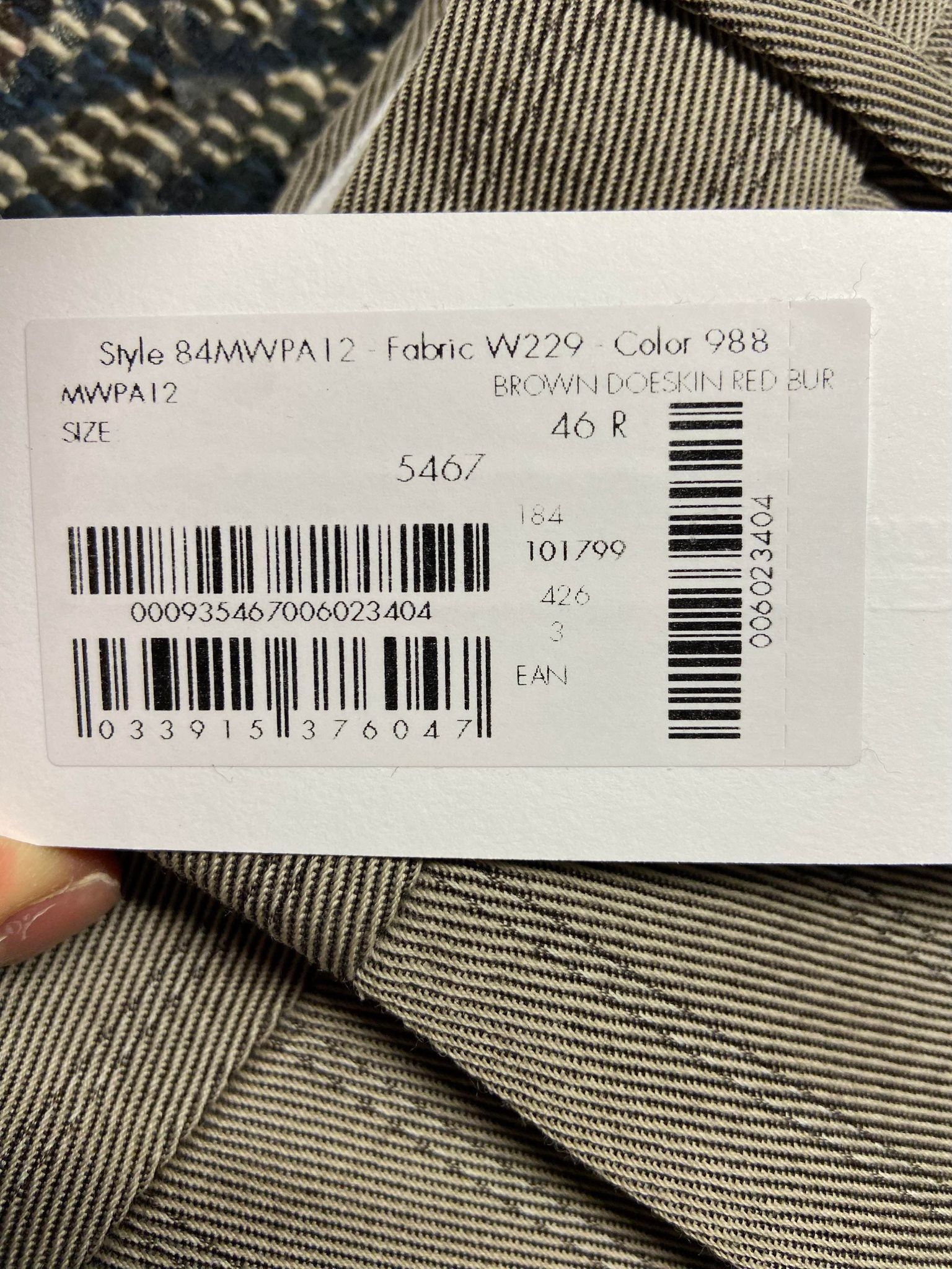Calvin Klein 205W39NYC Calvin Klein 205w39nyc x Raf Simons 2017 Striped Trousers Size US 30 / EU 46 - 8 Thumbnail