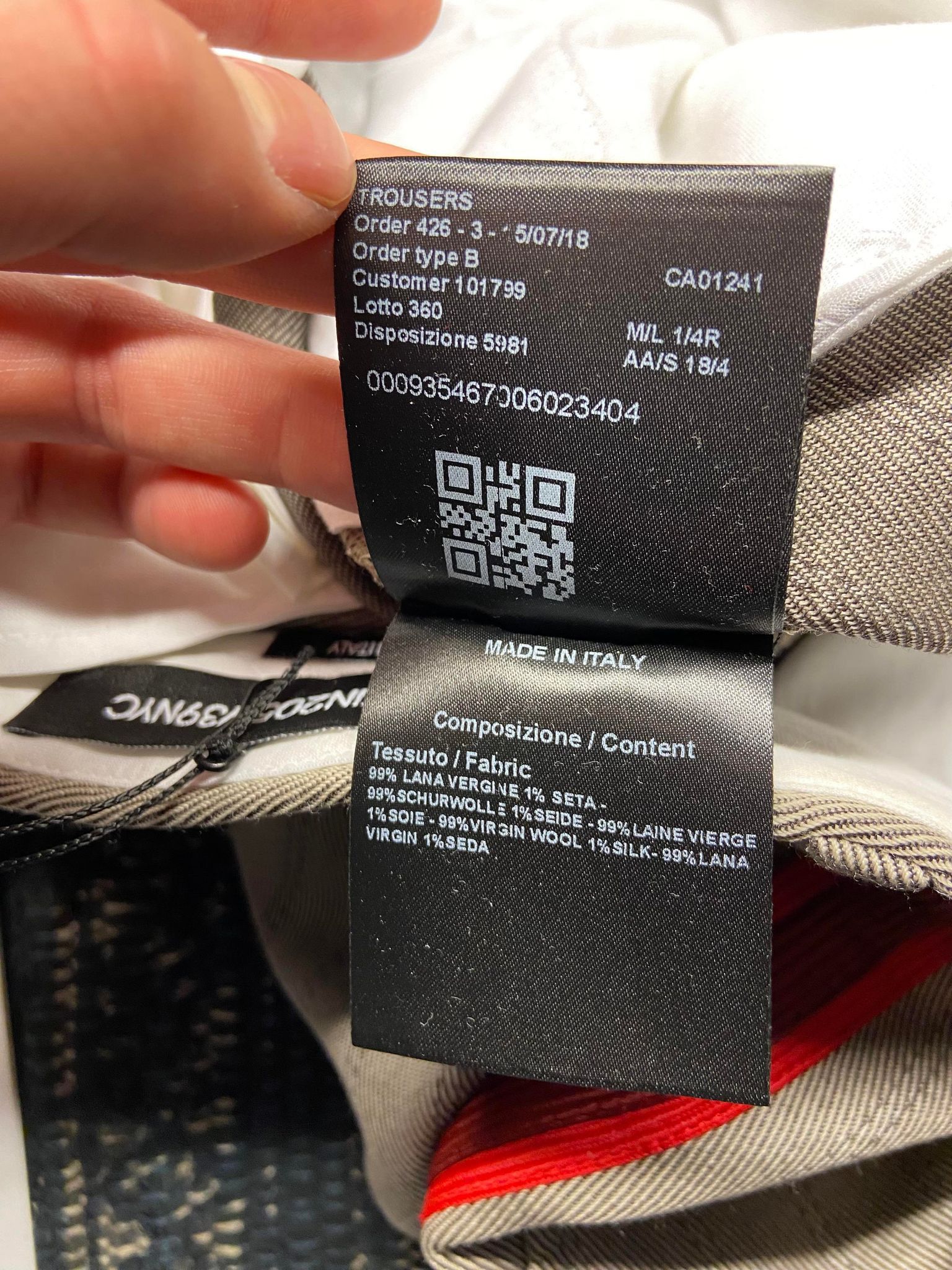 Calvin Klein 205W39NYC Calvin Klein 205w39nyc x Raf Simons 2017 Striped Trousers Size US 30 / EU 46 - 6 Thumbnail