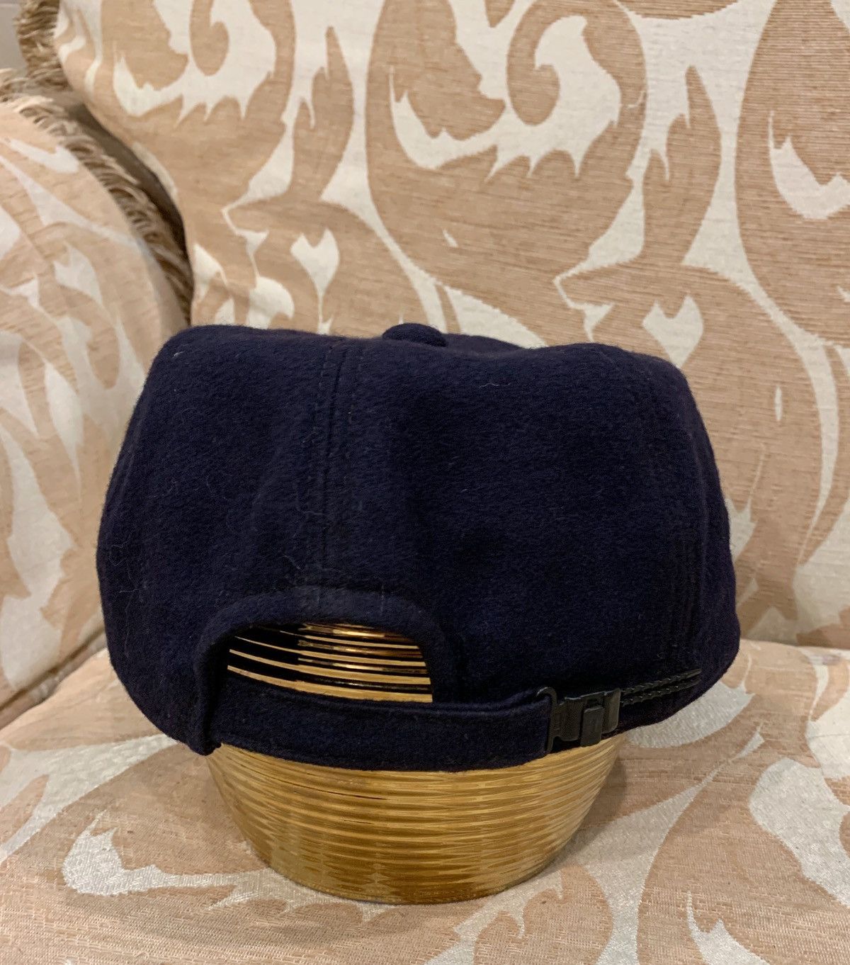 Andre Courreges × Courreges × Designer 90s Courreges Homme Paris embroidery logo cap Size ONE SIZE - 4 Thumbnail