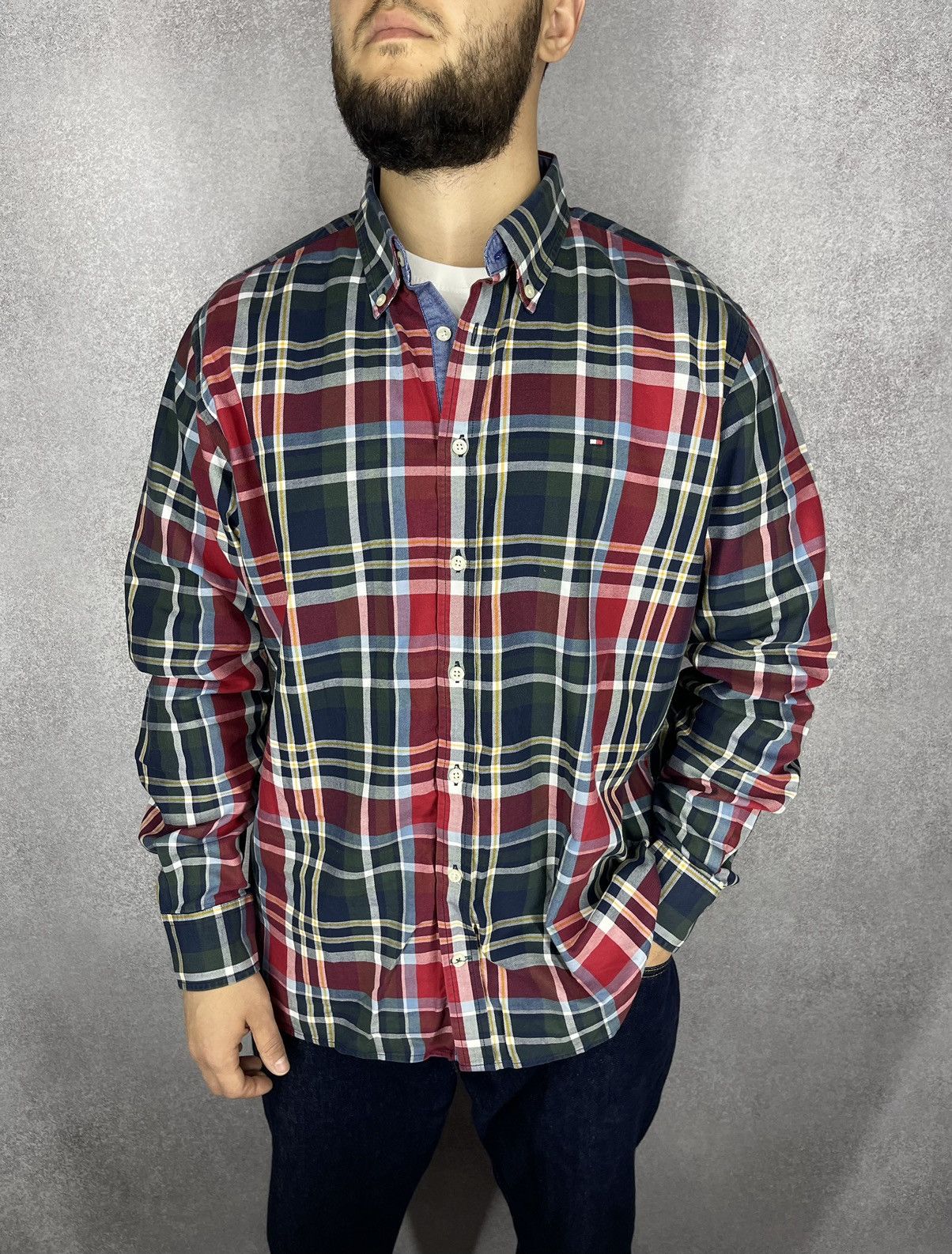 Tommy Hilfiger Mens Shirt Tommy Hilfiger In to cage size XL Size US XL / EU 56 / 4 - 2 Thumbnail