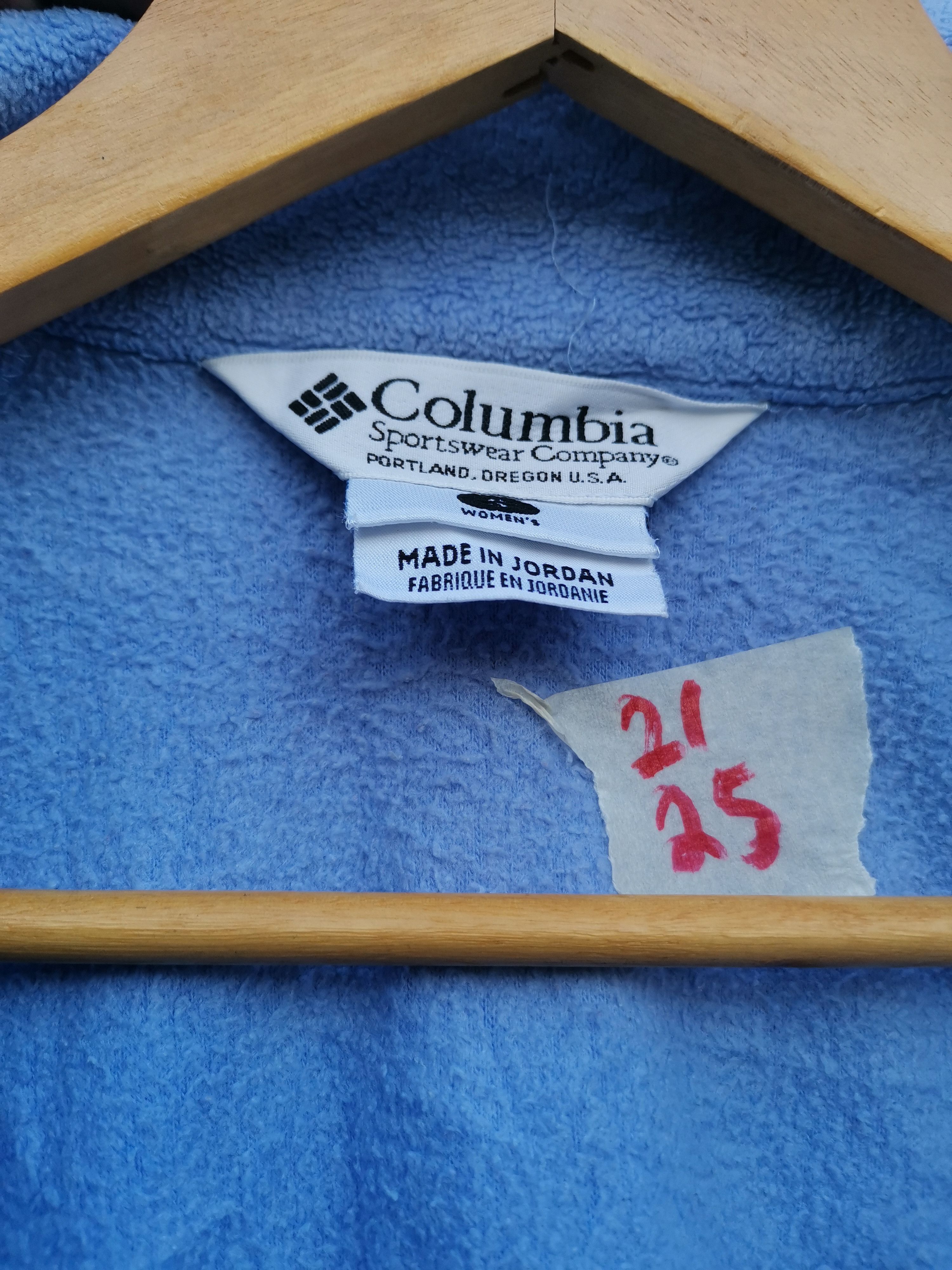 Columbia Vintage Japanese Brand Columbia Fleece Sweater Jacket Size US S / EU 44-46 / 1 - 4 Thumbnail