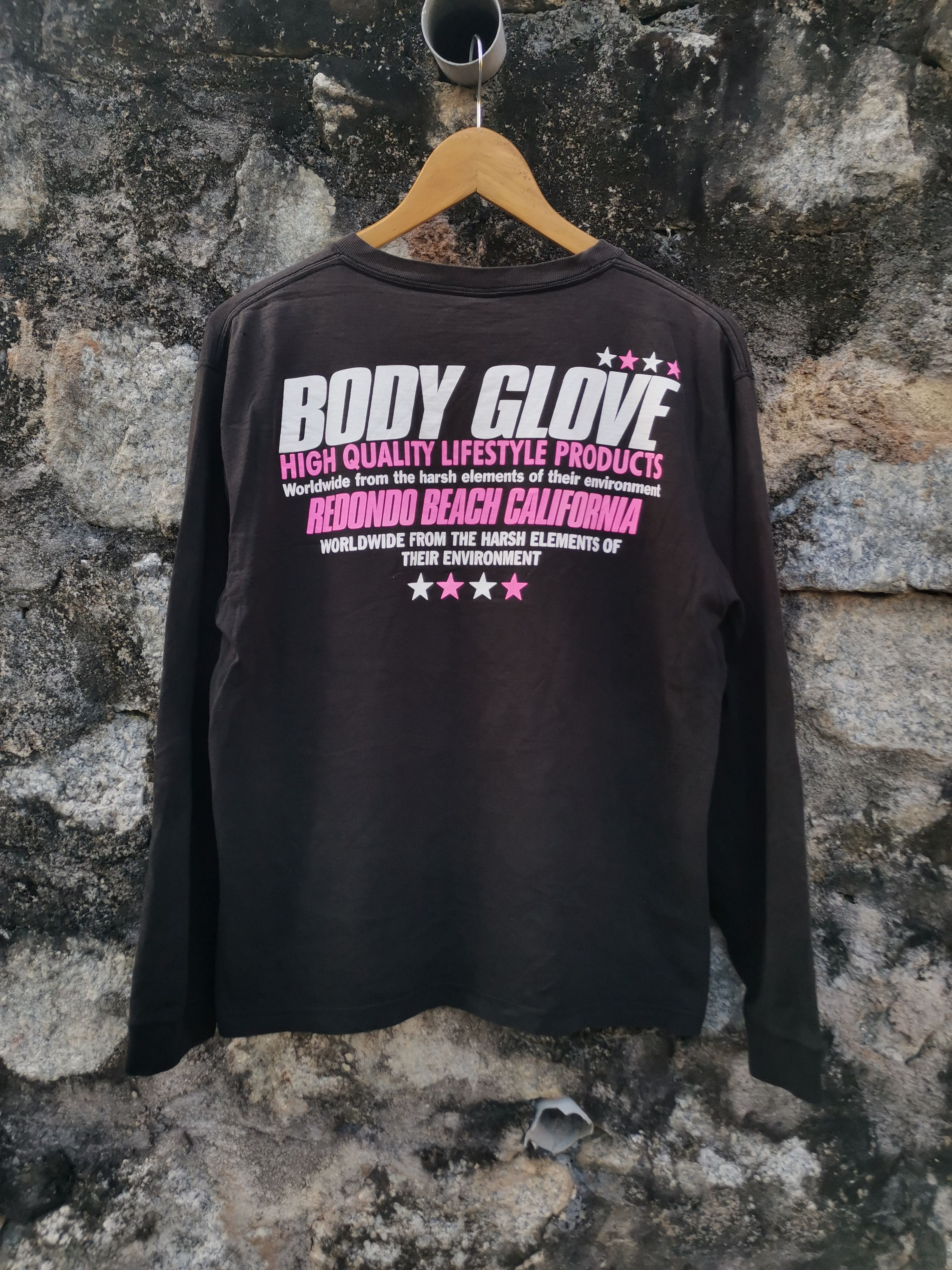 Body Glove Vintage Japanese Brand Body Glove Tshirt Sun Faded Size US M / EU 48-50 / 2 - 2 Thumbnail