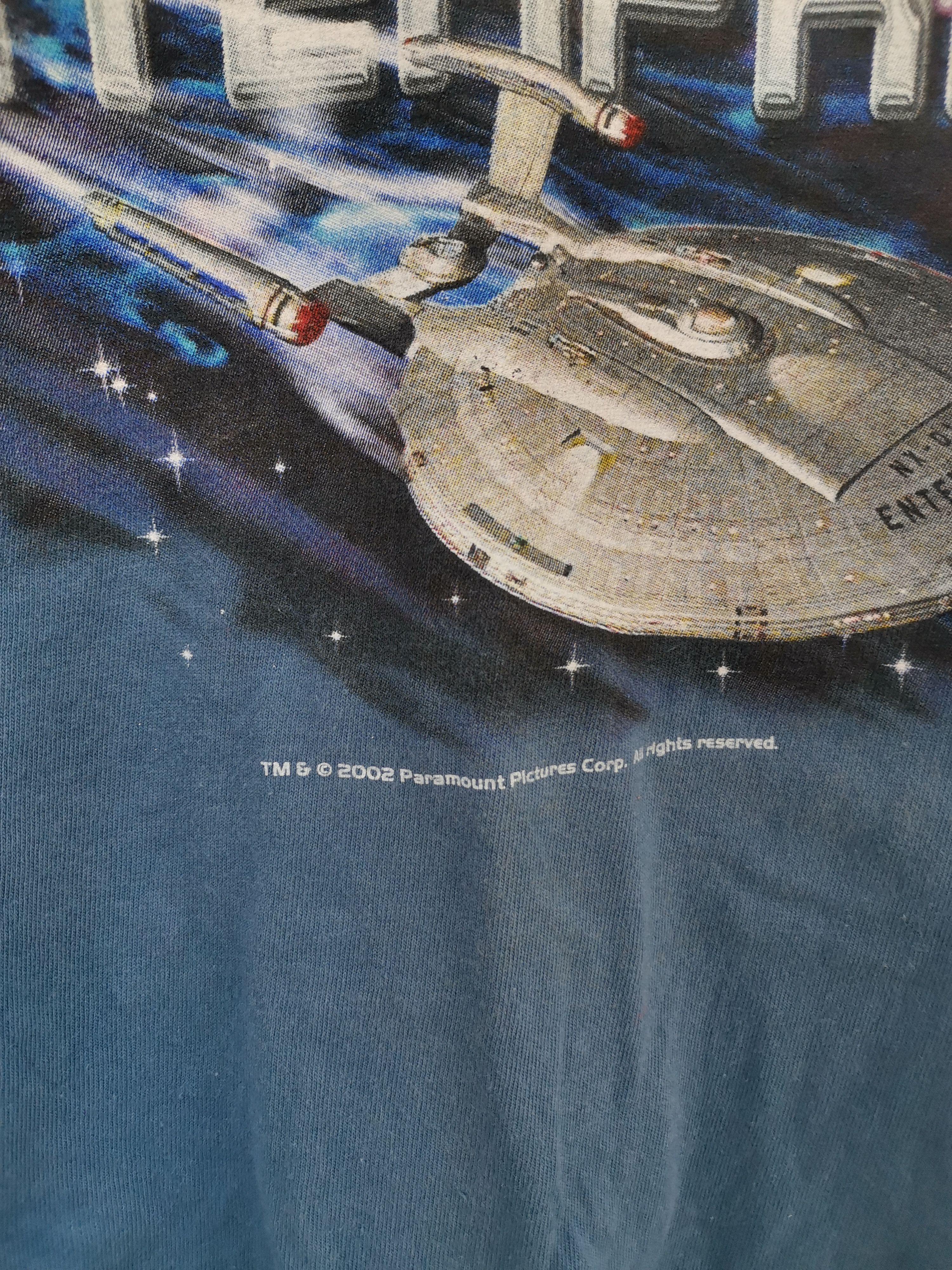 Vintage Vintage Star Trek Movie Tshirt Size US L / EU 52-54 / 3 - 3 Thumbnail