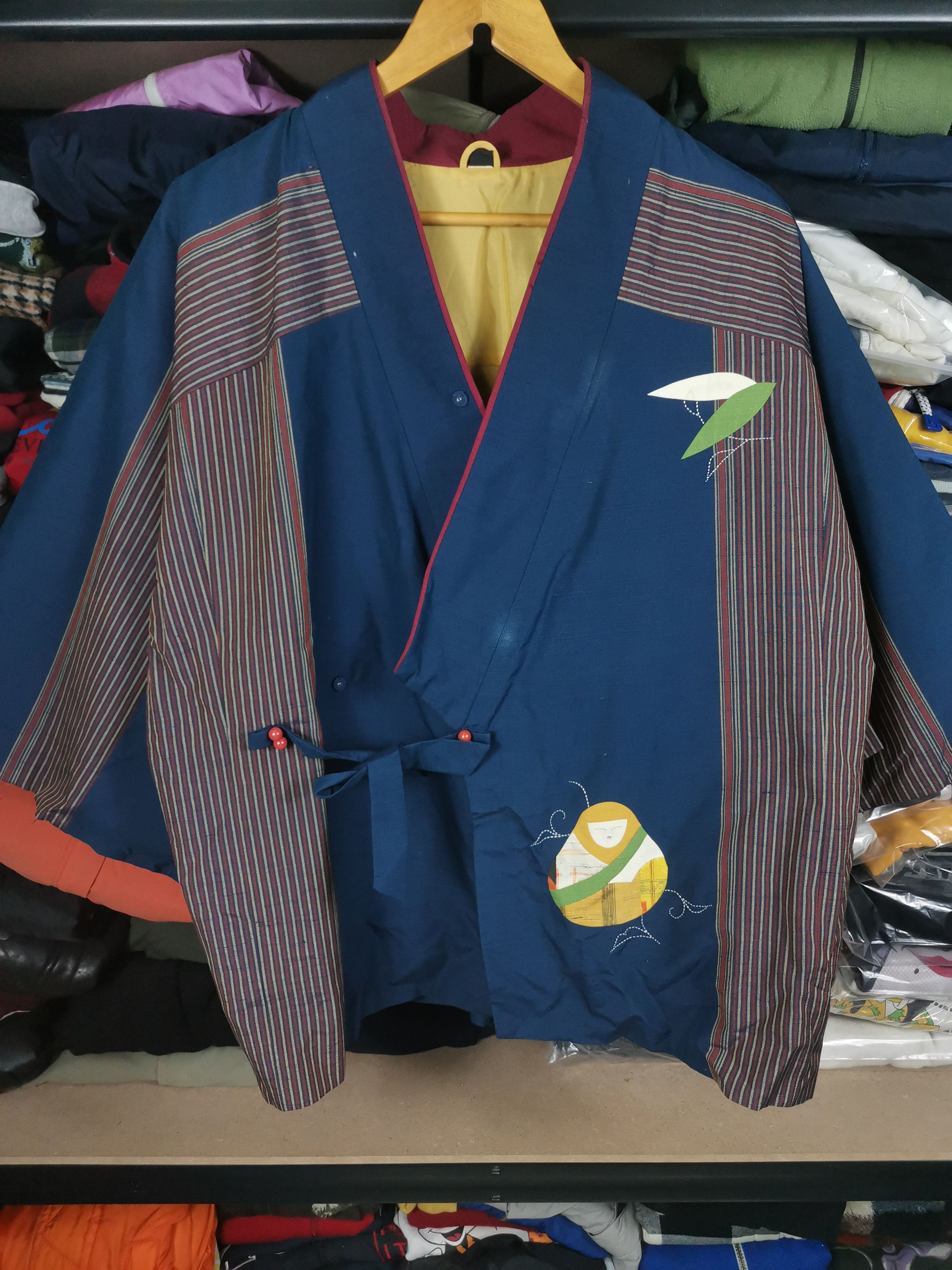Japanese Brand Vintage Japanese Brand Kimono Cardigan Size US M / EU 48-50 / 2 - 1 Thumbnail