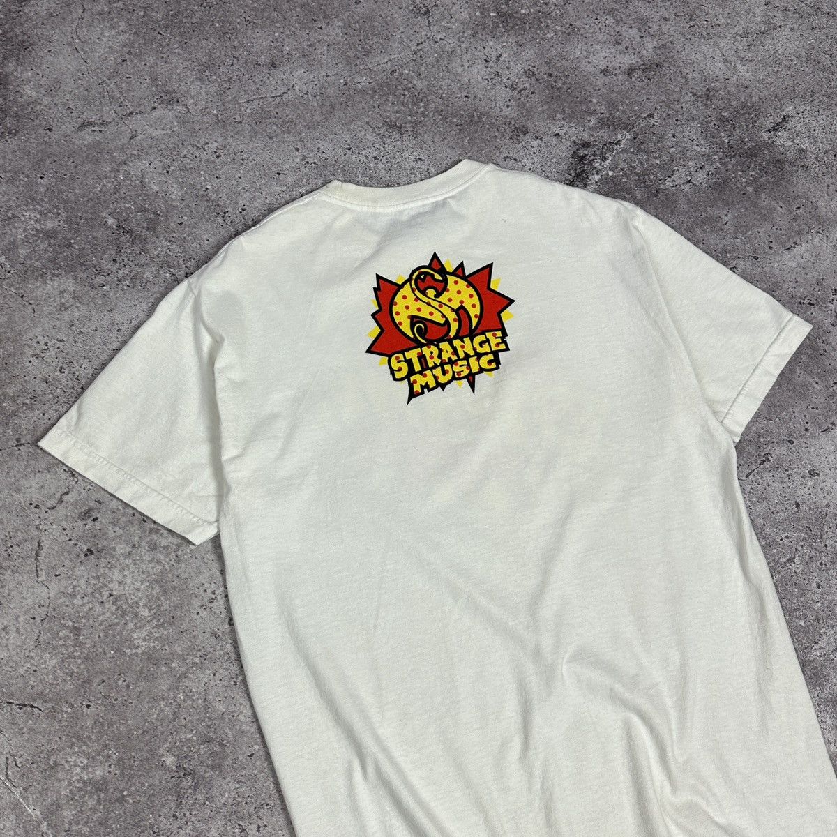 Rap Tees Vintage 00s Strange Music x Tech N9ne Dwamn rap tee y2k OG Size US L / EU 52-54 / 3 - 6 Thumbnail
