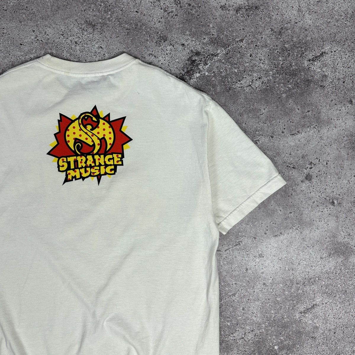 Rap Tees Vintage 00s Strange Music x Tech N9ne Dwamn rap tee y2k OG Size US L / EU 52-54 / 3 - 4 Thumbnail