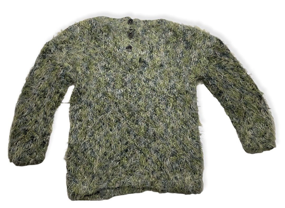 Designer × Japanese Brand Mohair Soft Sweatshirt Size M / US 6-8 / IT 42-44 - 3 Thumbnail