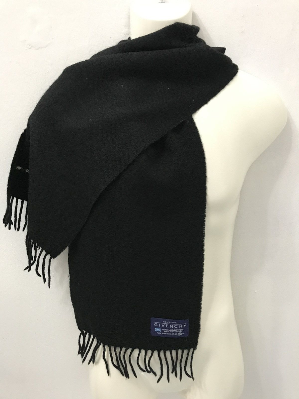 Givenchy × Other × Vintage Givency Scarf / Muffler / Wool Size ONE SIZE - 2 Thumbnail