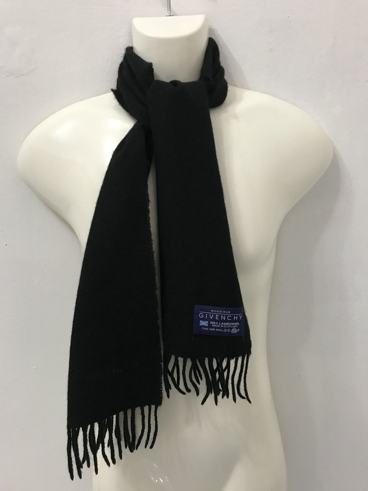Givenchy × Other × Vintage Givency Scarf / Muffler / Wool Size ONE SIZE - 4 Thumbnail