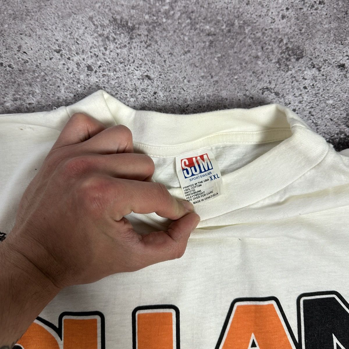 Vintage Vintage 90s Holland Nederland Football AOP tee Championship Size US XXL / EU 58 / 5 - 12 Thumbnail