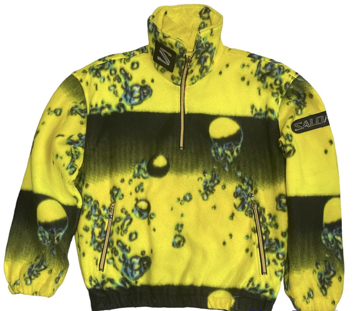 VINTAGE SALOMON HALF ZIPPER MULTICOLOUR