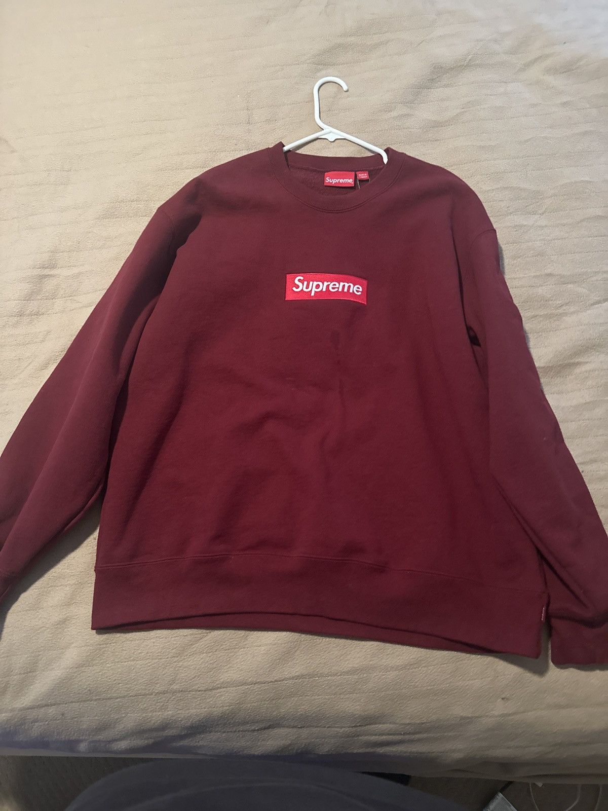 Supreme Supreme Box Logo Sweatshirt Sz XL Size US XL / EU 56 / 4 - 6 Thumbnail