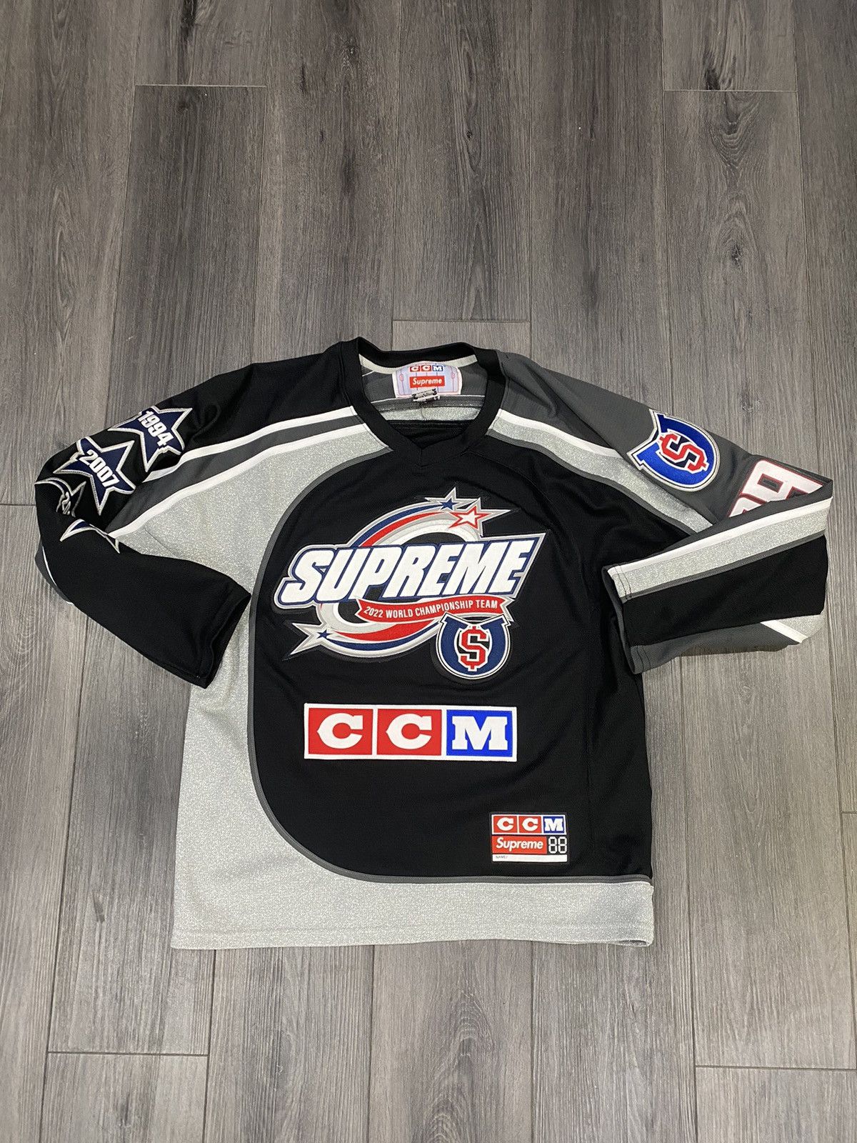 Supreme CCM All Stars Hockey Jersey White for Men