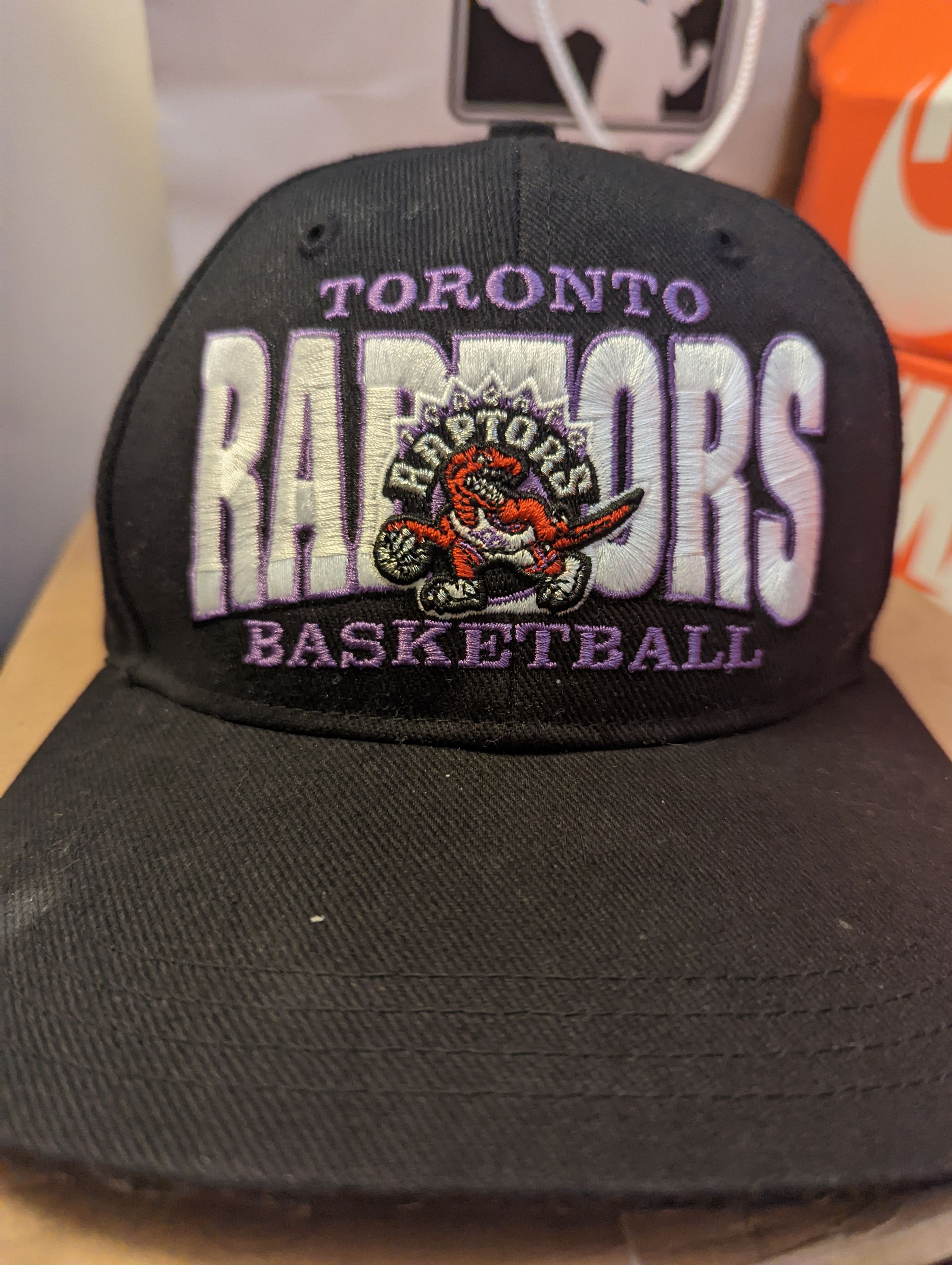 NBA Kids Hardwood Classics Toronto Raptors Snapback Hat Size ONE SIZE - 1 Thumbnail