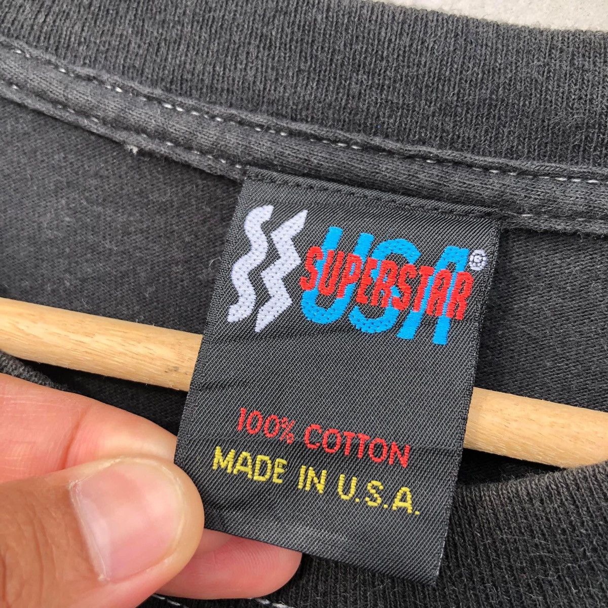 Vintage RARE🔥 Super Star Size US XL / EU 56 / 4 - 2 Thumbnail