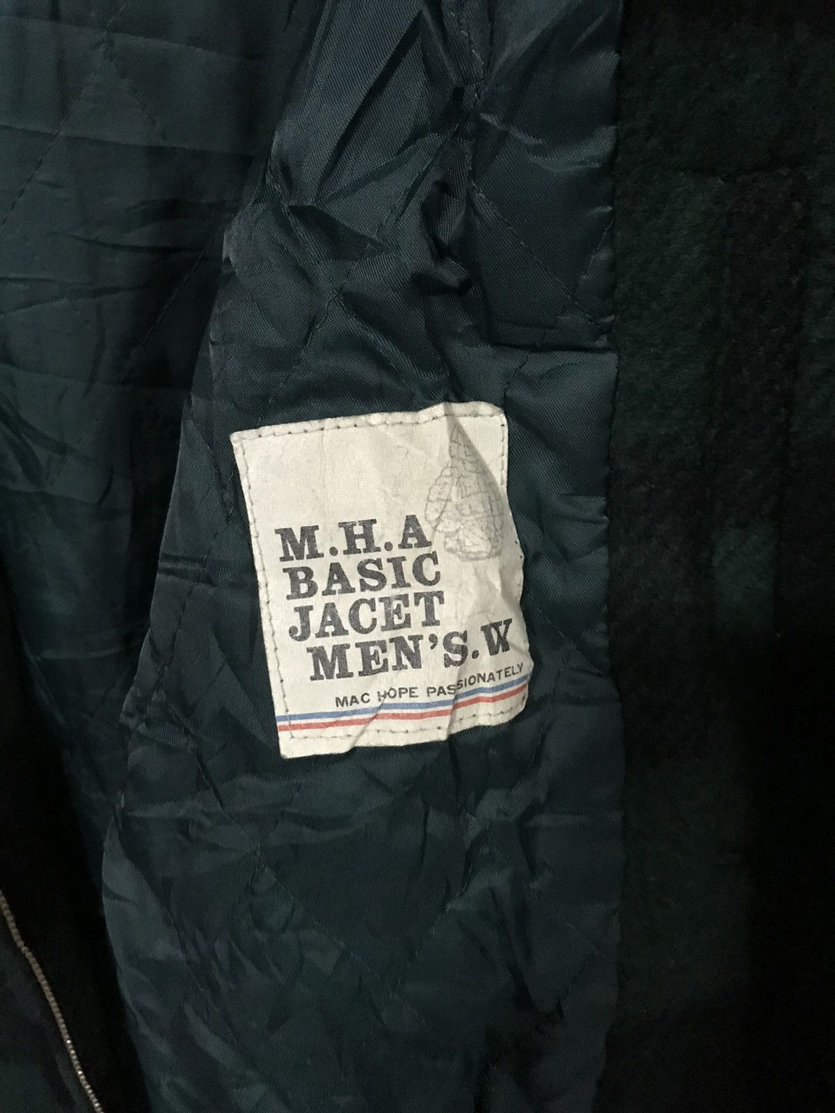 Japanese Brand VINTAGE BASIC&HIGHEST GREEN SIZE L JACKET WOOL Size US L / EU 52-54 / 3 - 5 Thumbnail
