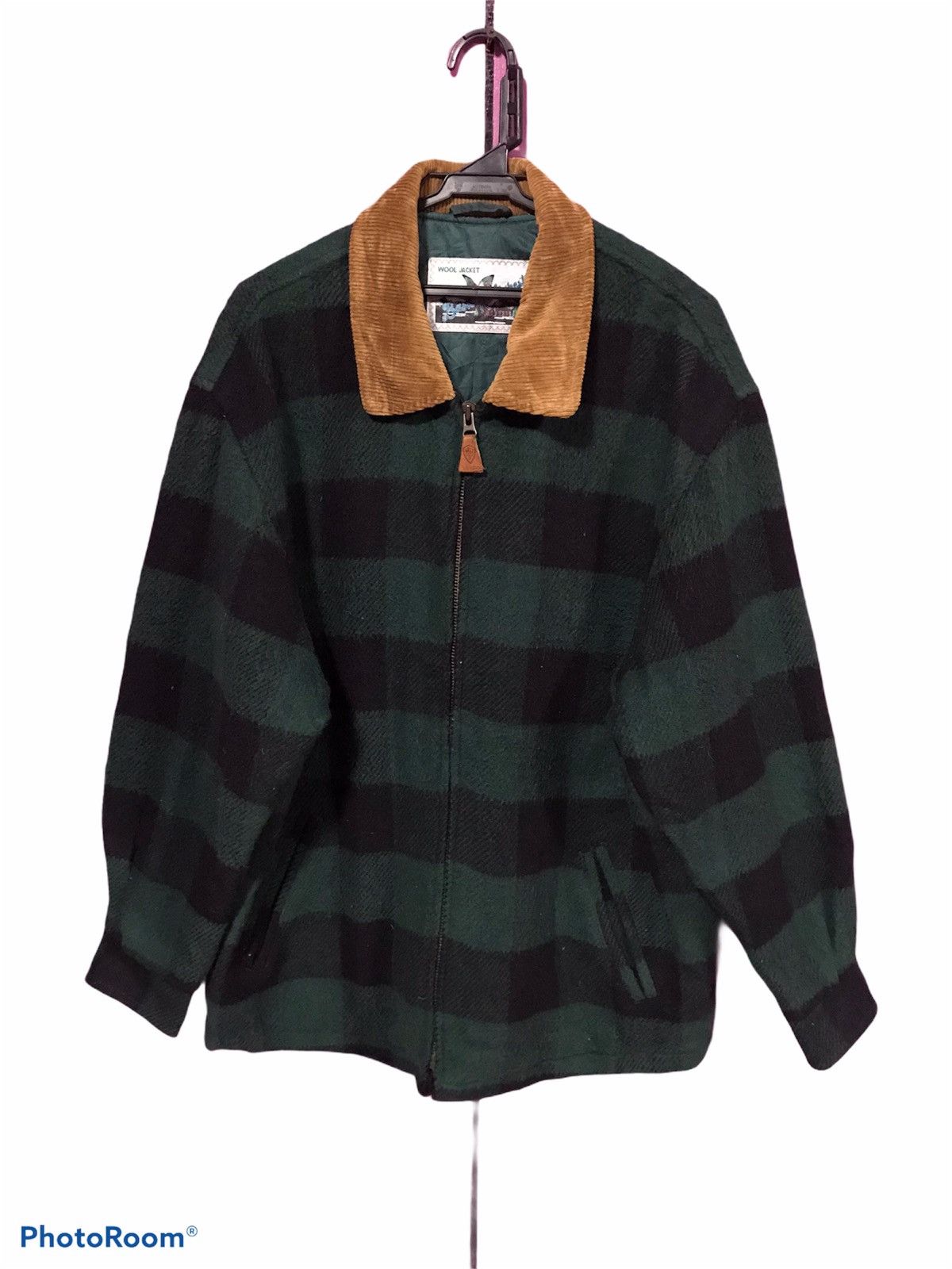 Japanese Brand VINTAGE BASIC&HIGHEST GREEN SIZE L JACKET WOOL Size US L / EU 52-54 / 3 - 1 Thumbnail