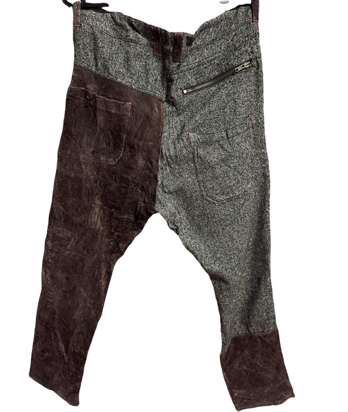 Japanese Brand BREATH PANTS PATCWORK WOOL JAPAN Size US 32 / EU 48 - 2 Thumbnail