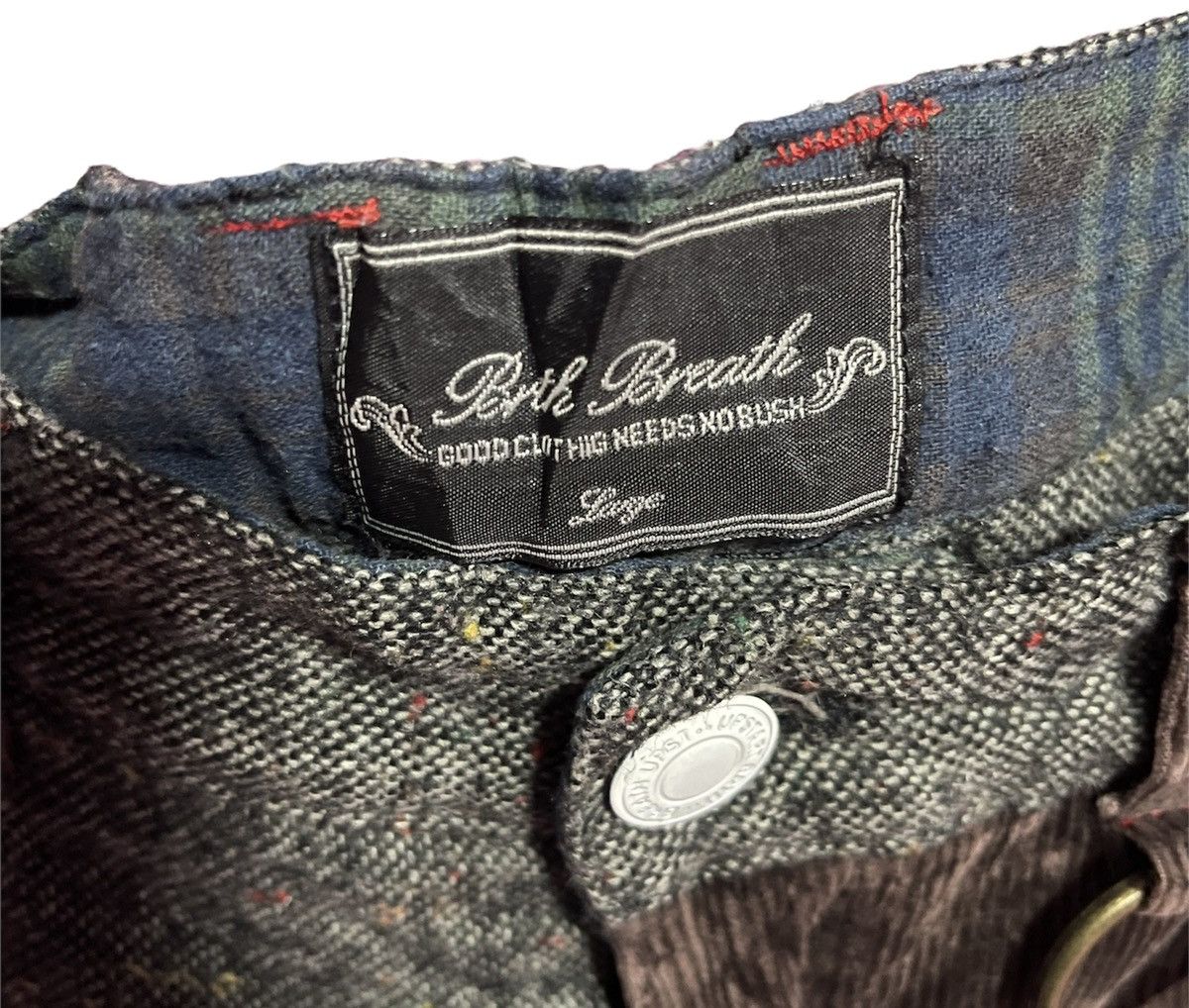 Japanese Brand BREATH PANTS PATCWORK WOOL JAPAN Size US 32 / EU 48 - 3 Thumbnail