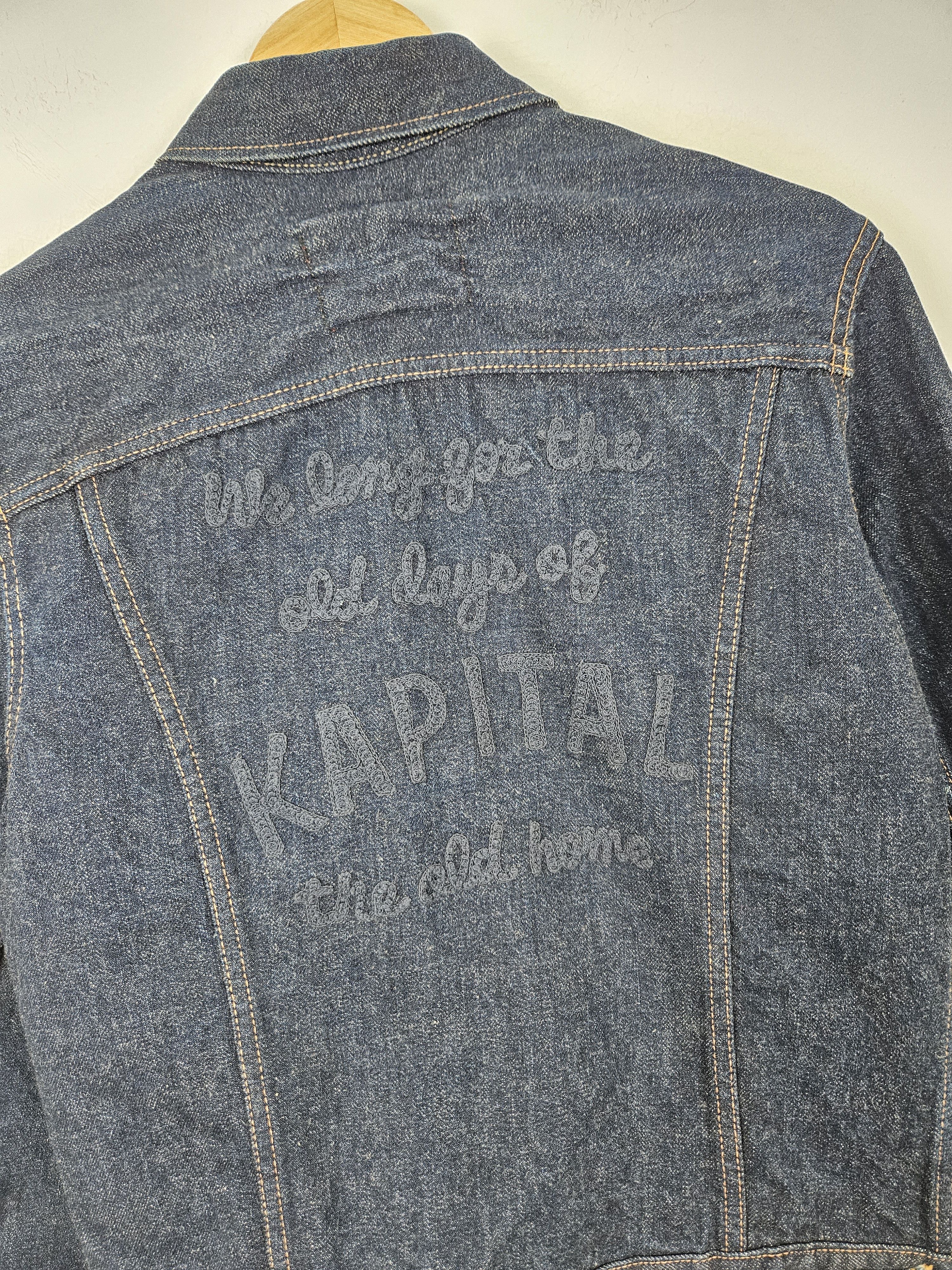 Denime Denime Hysteric Glamour Kapital Buttonfly Jeans Jacket Size US S / EU 44-46 / 1 - 4 Thumbnail