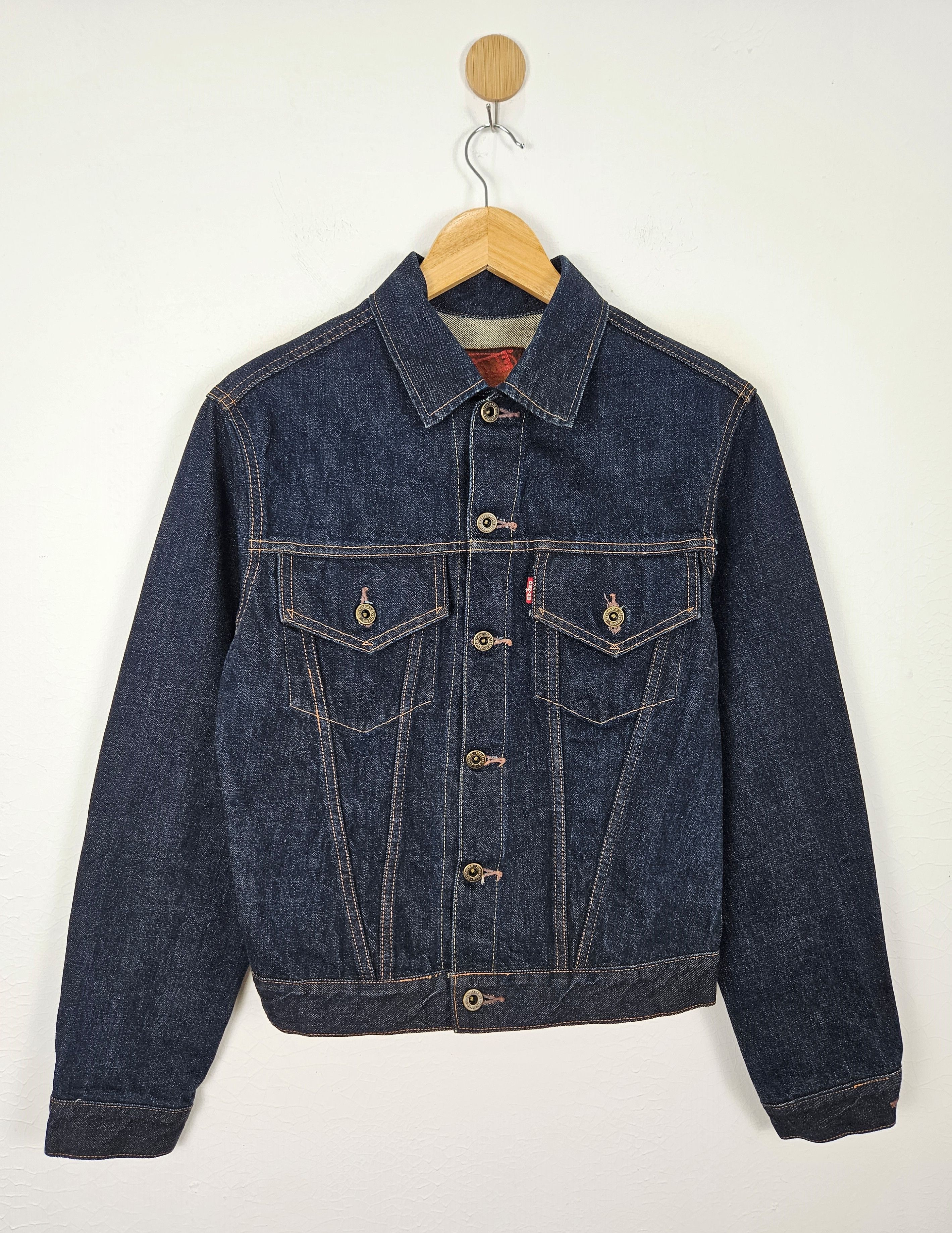 image of Denime Hysteric Glamour Kapital Buttonfly Jeans Jacket, Men's (Size Small)