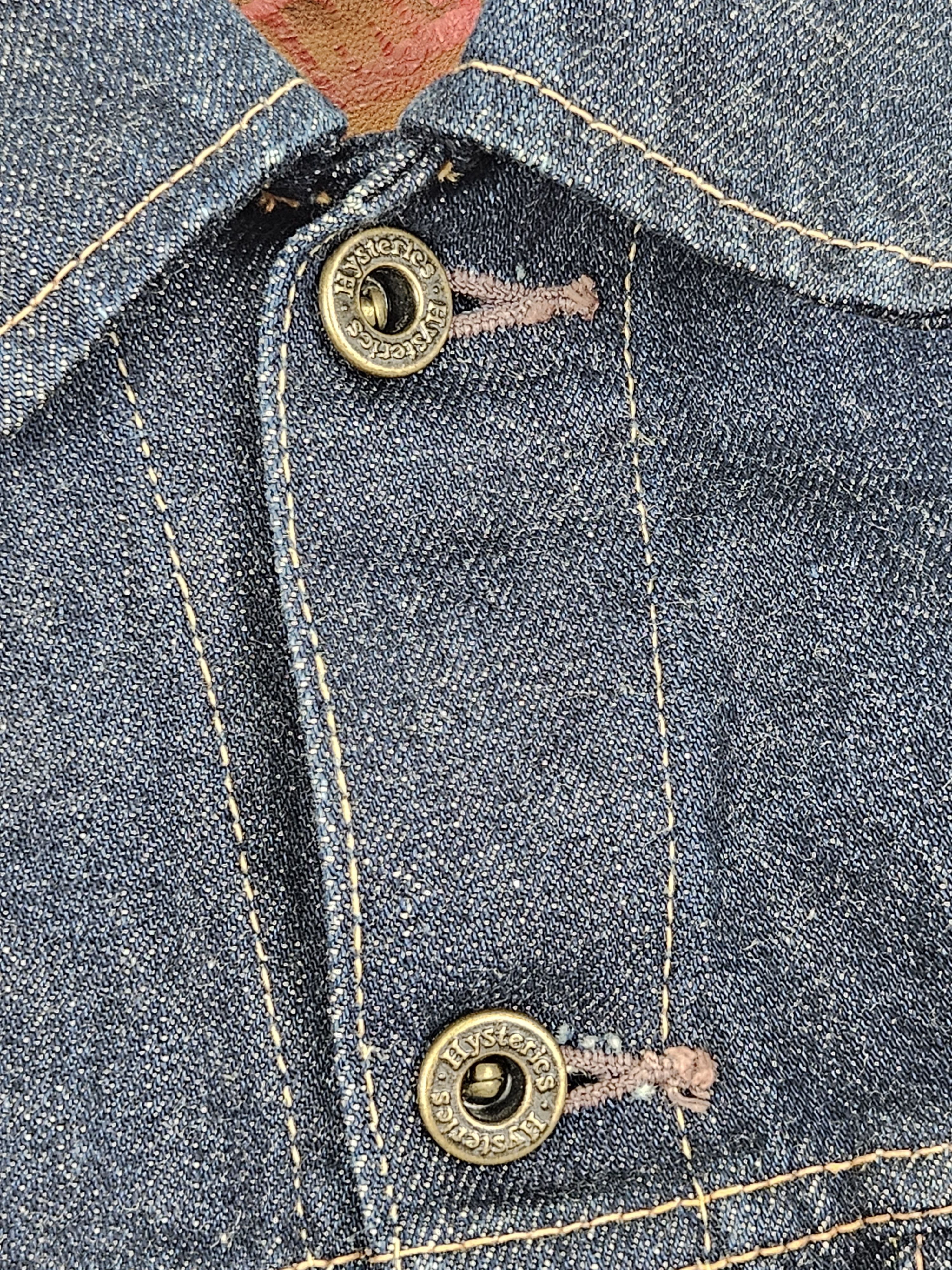 Denime Denime Hysteric Glamour Kapital Buttonfly Jeans Jacket Size US S / EU 44-46 / 1 - 5 Thumbnail