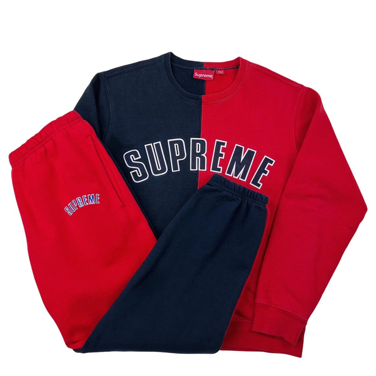Supreme Split Arc Crewneck Sweatshirt