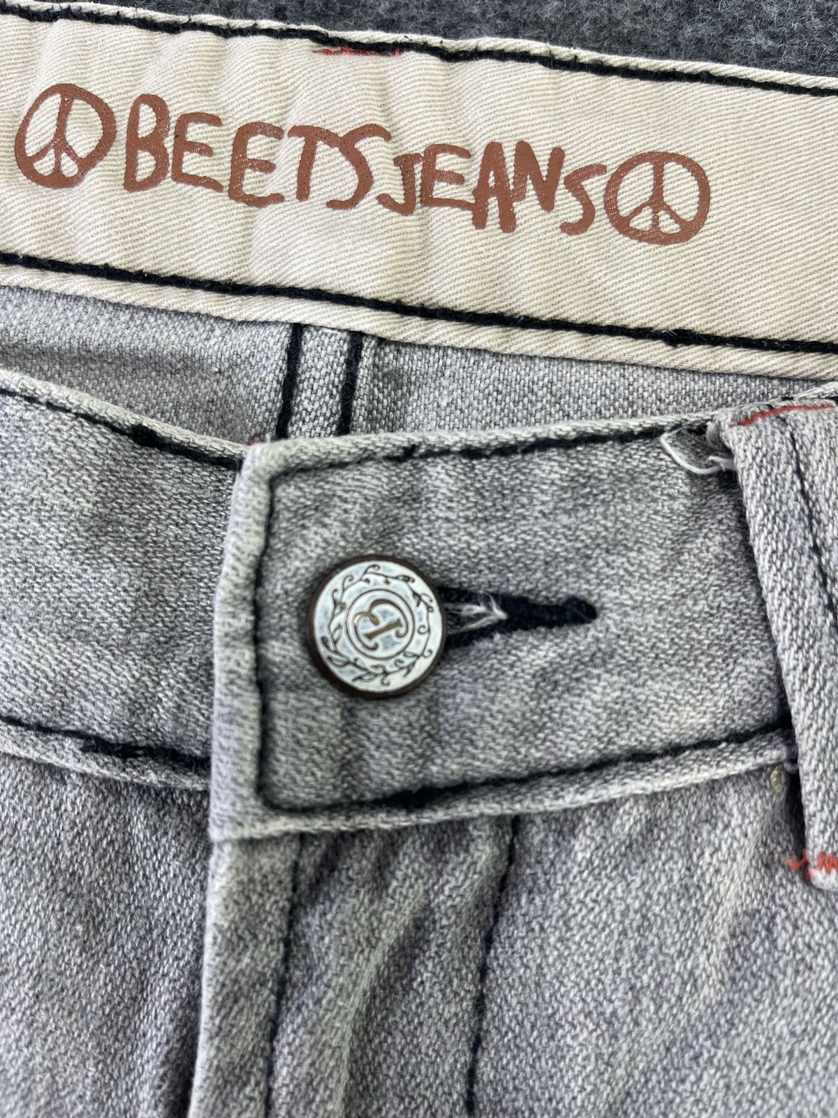 Japanese Brand Japanesse Brand Beets Distressed Jeans - J861 Size 30" / US 8 / IT 44 - 8 Thumbnail