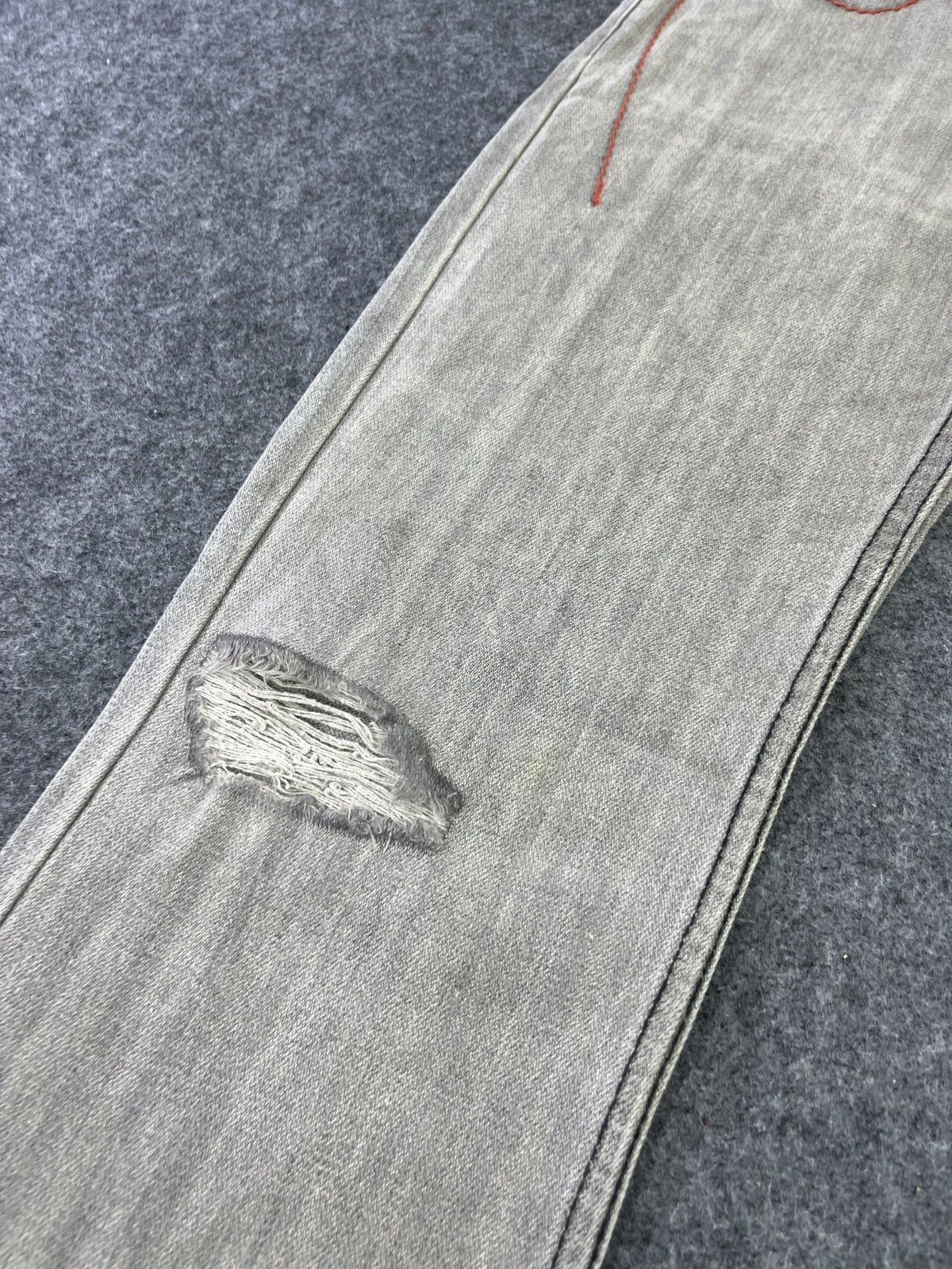 Japanese Brand Japanesse Brand Beets Distressed Jeans - J861 Size 30" / US 8 / IT 44 - 15 Thumbnail