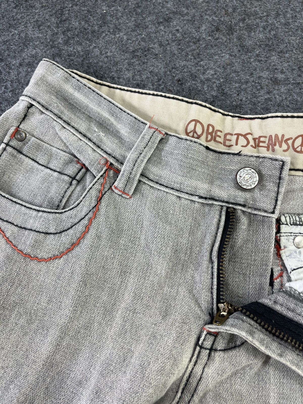 Japanese Brand Japanesse Brand Beets Distressed Jeans - J861 Size 30" / US 8 / IT 44 - 9 Thumbnail