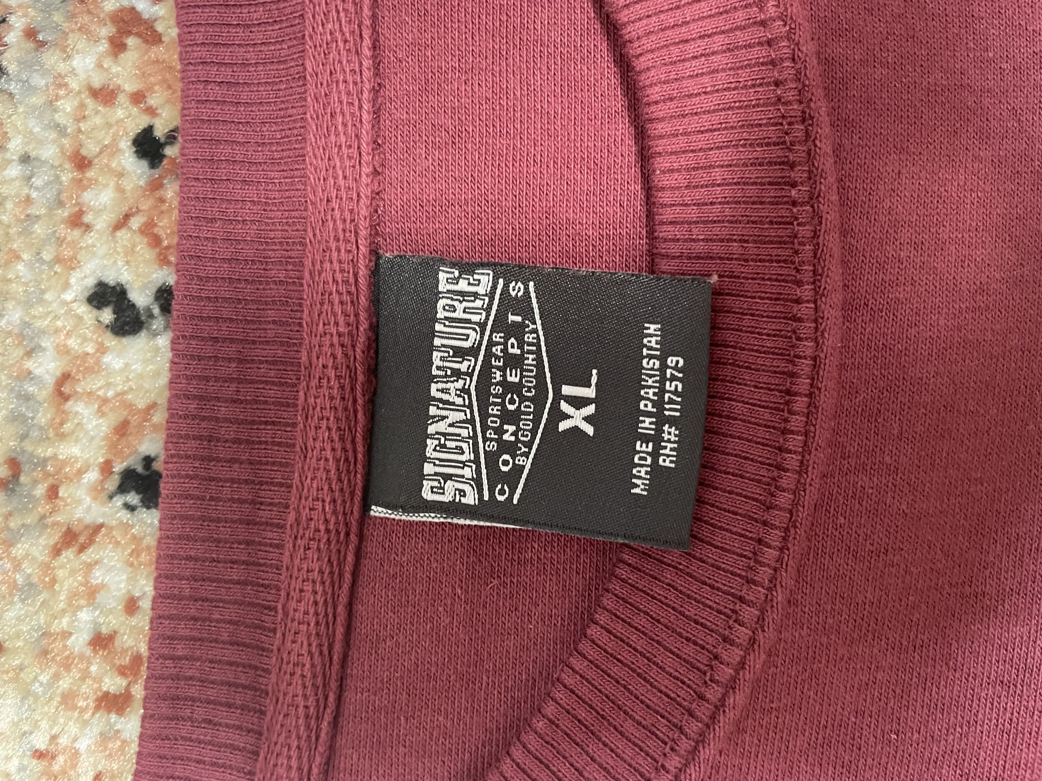 Vintage Signature Sportswear - Minnesota Burgundy Crewneck Size US XL / EU 56 / 4 - 4 Thumbnail
