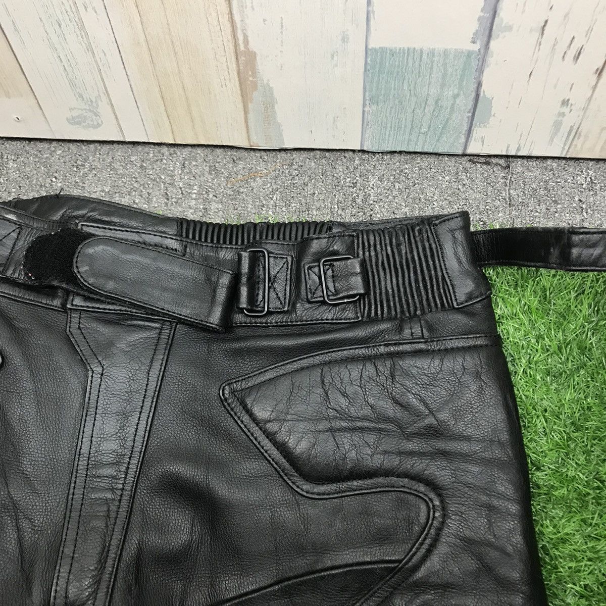 Sports Specialties Vintage Nankai Motorcycle Racing Leather Pants Size US 30 / EU 46 - 9 Thumbnail