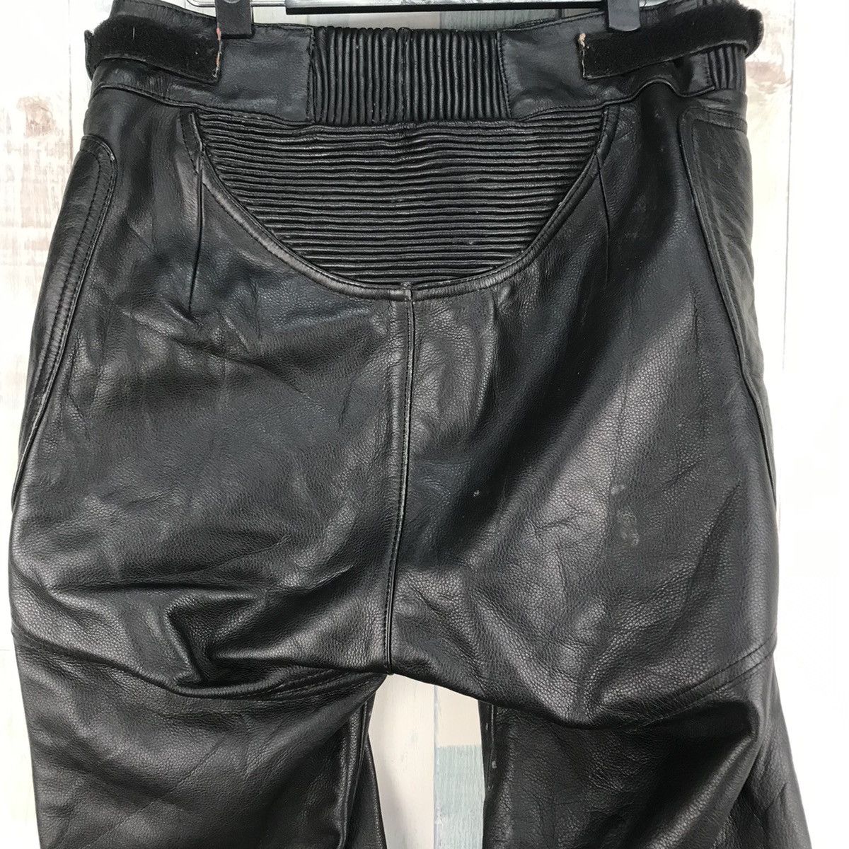 Sports Specialties Vintage Nankai Motorcycle Racing Leather Pants Size US 30 / EU 46 - 6 Thumbnail