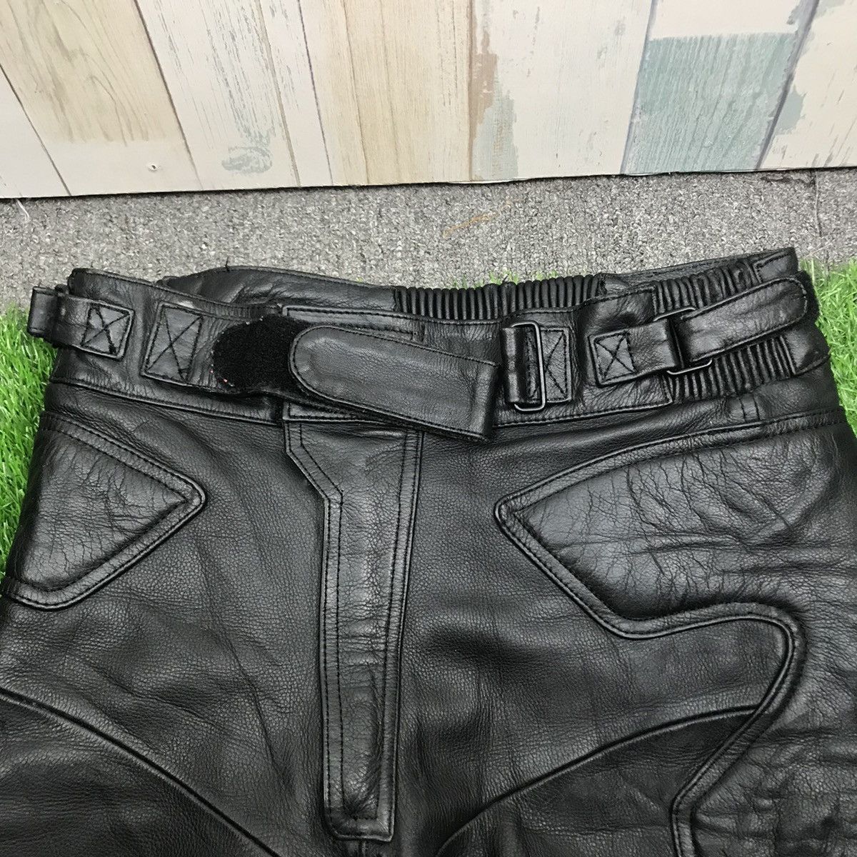 Sports Specialties Vintage Nankai Motorcycle Racing Leather Pants Size US 30 / EU 46 - 8 Thumbnail
