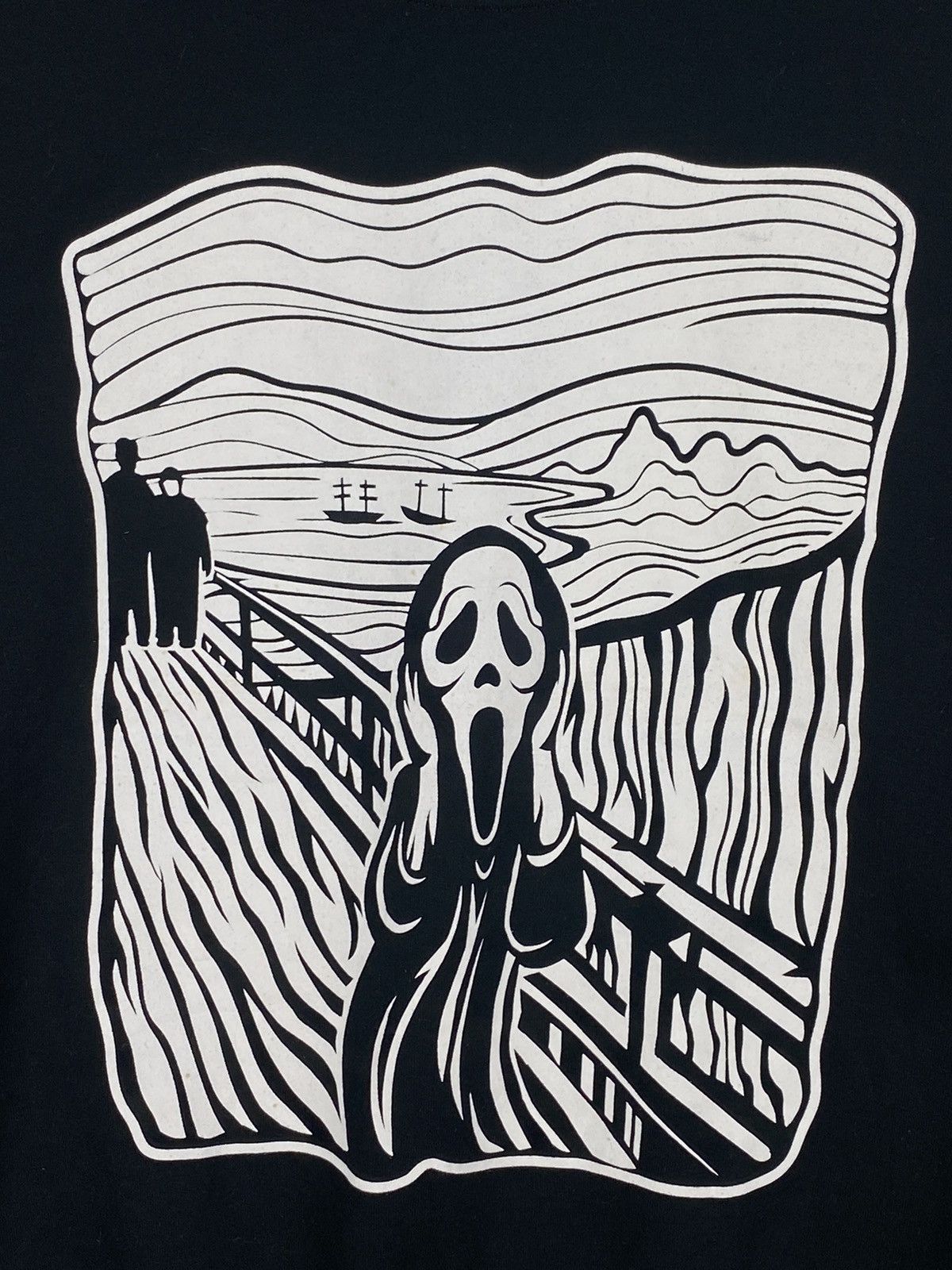 Vintage Scream Ghost Face Sweatshirt Size US L / EU 52-54 / 3 - 2 Thumbnail