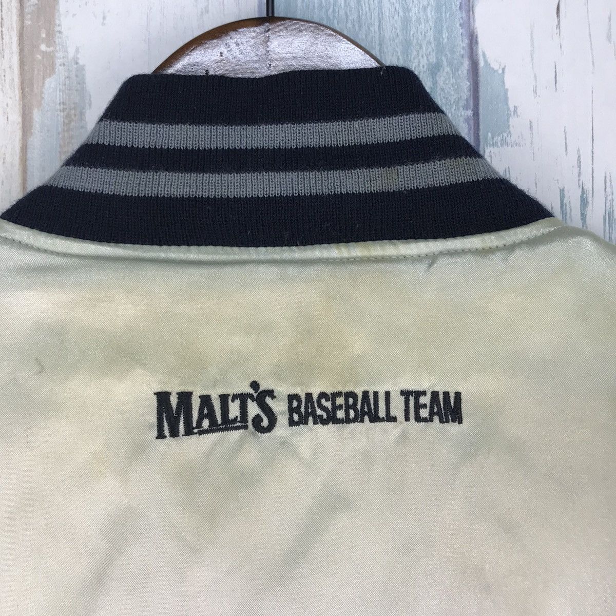 MLB Vintage Suntory Malt’s Baseball Team Bomber Jacket Size US M / EU 48-50 / 2 - 10 Thumbnail