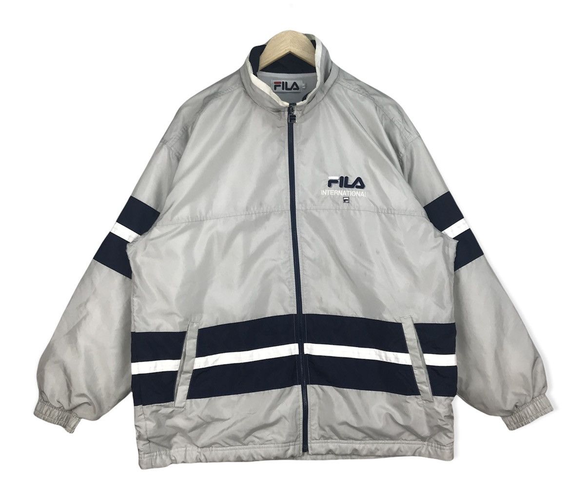 Fila Vintage Fila International Windbreaker Jacket Size US L / EU 52-54 / 3 - 1 Thumbnail