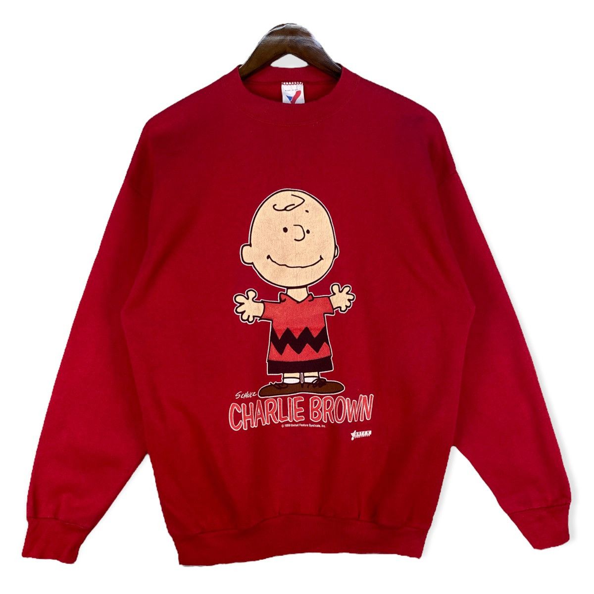 Peanuts Vintage Charlie Brown Sweatshirt Size US L / EU 52-54 / 3 - 1 Thumbnail