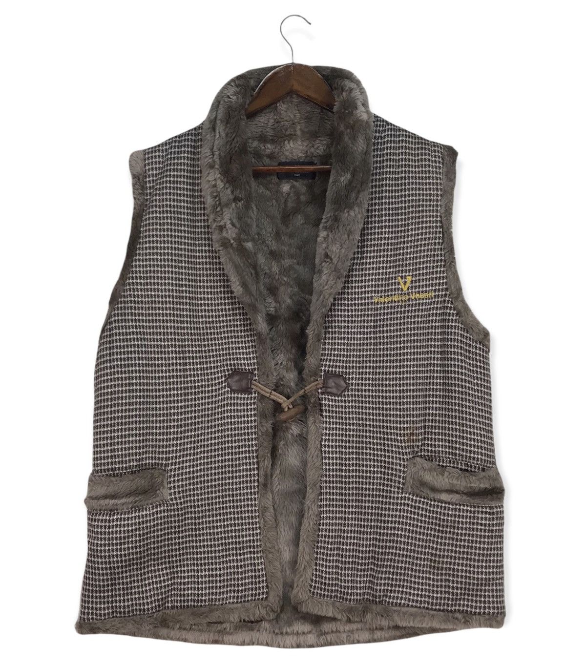 MR & MRS ITALY Vintage Valentino Vasari Fur Lining Vest Size US S / EU 44-46 / 1 - 2 Thumbnail