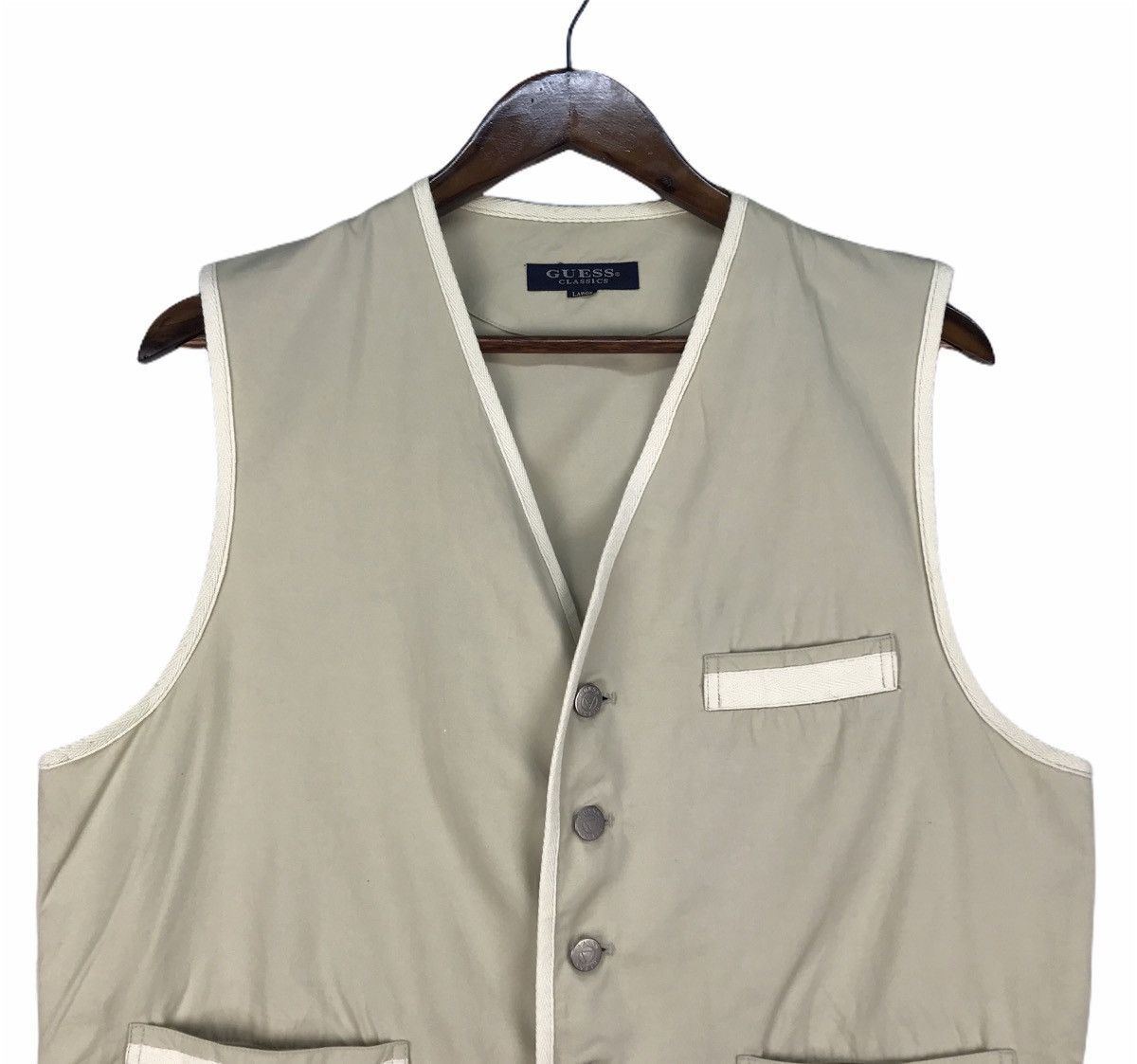 Guess Vintage Guess Classic Vest Size US L / EU 52-54 / 3 - 2 Thumbnail