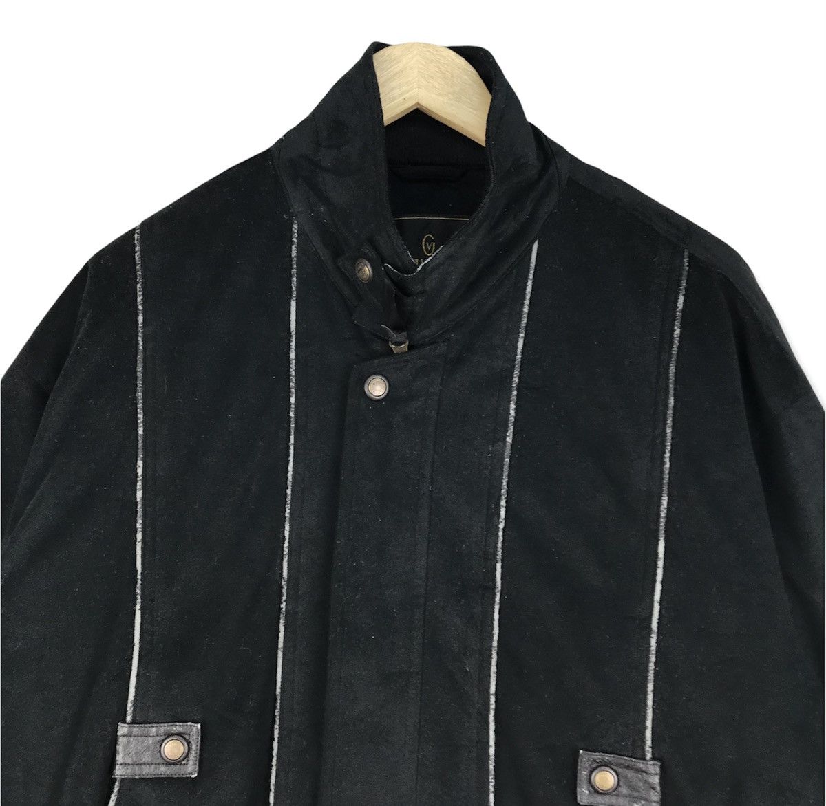Gianni Valentino Vintage Gianni Valentino Bomber Jacket Size US L / EU 52-54 / 3 - 3 Thumbnail