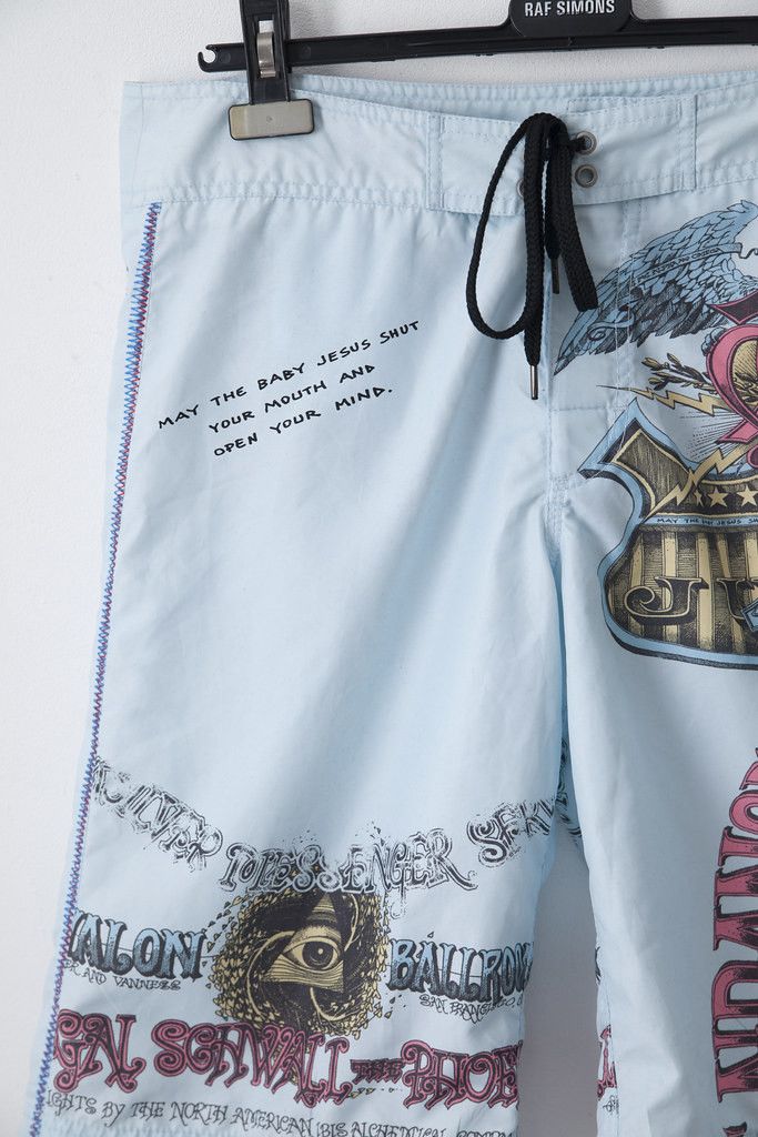 Ed Hardy Going For The Gusto swim shorts Size US 32 / EU 48 - 2 Thumbnail