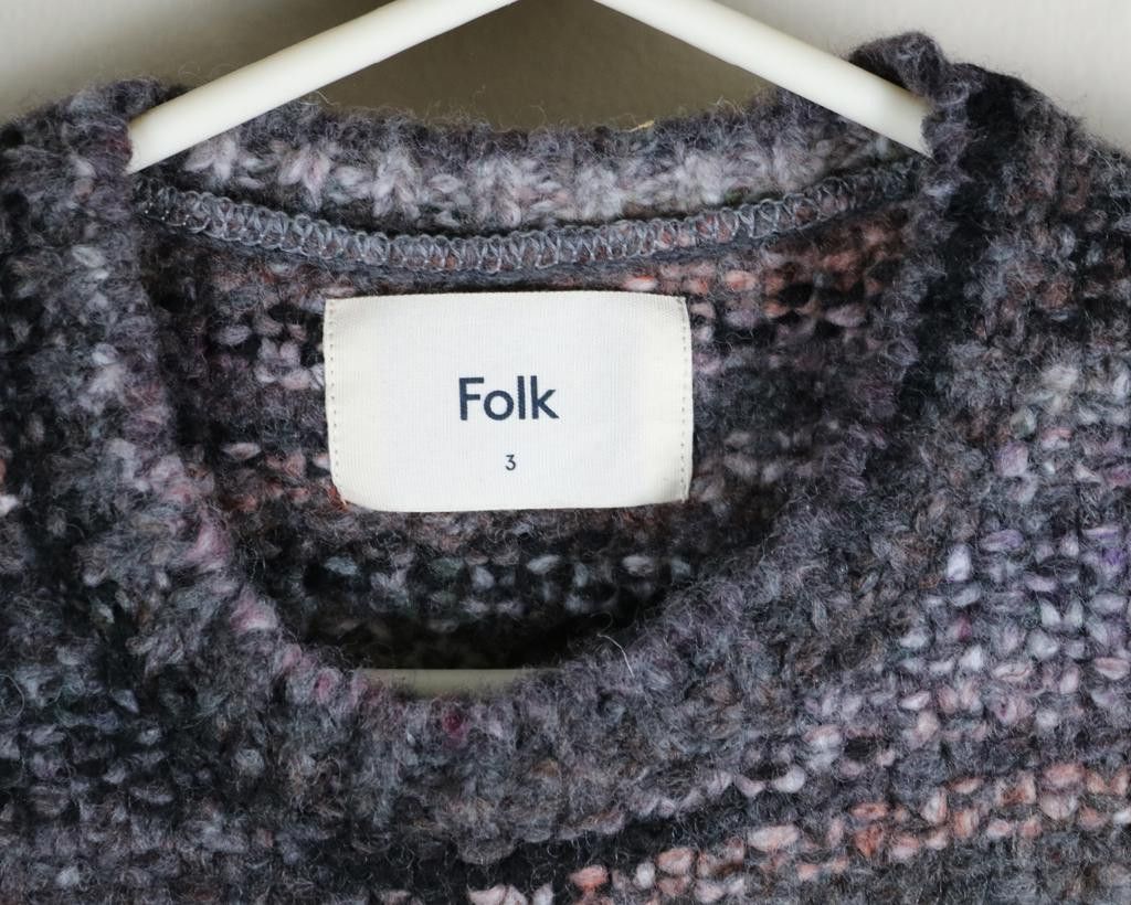 Folk Folk Melange Chunky Knit Sweater Size 3 Medium Size US M / EU 48-50 / 2 - 3 Thumbnail