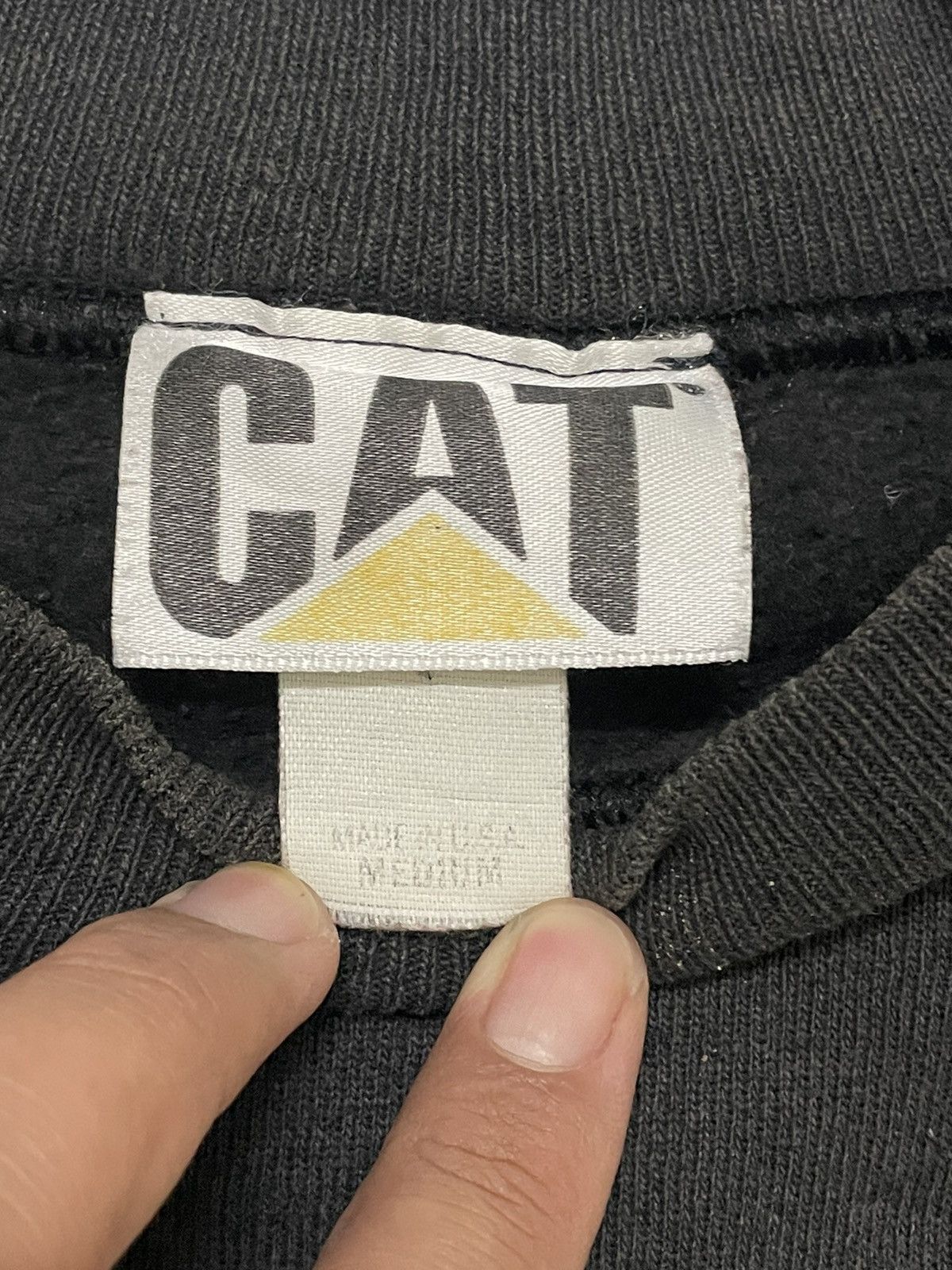 Caterpillar × Vintage Vintage CATerpillar Sweatshirt Size US M / EU 48-50 / 2 - 5 Thumbnail